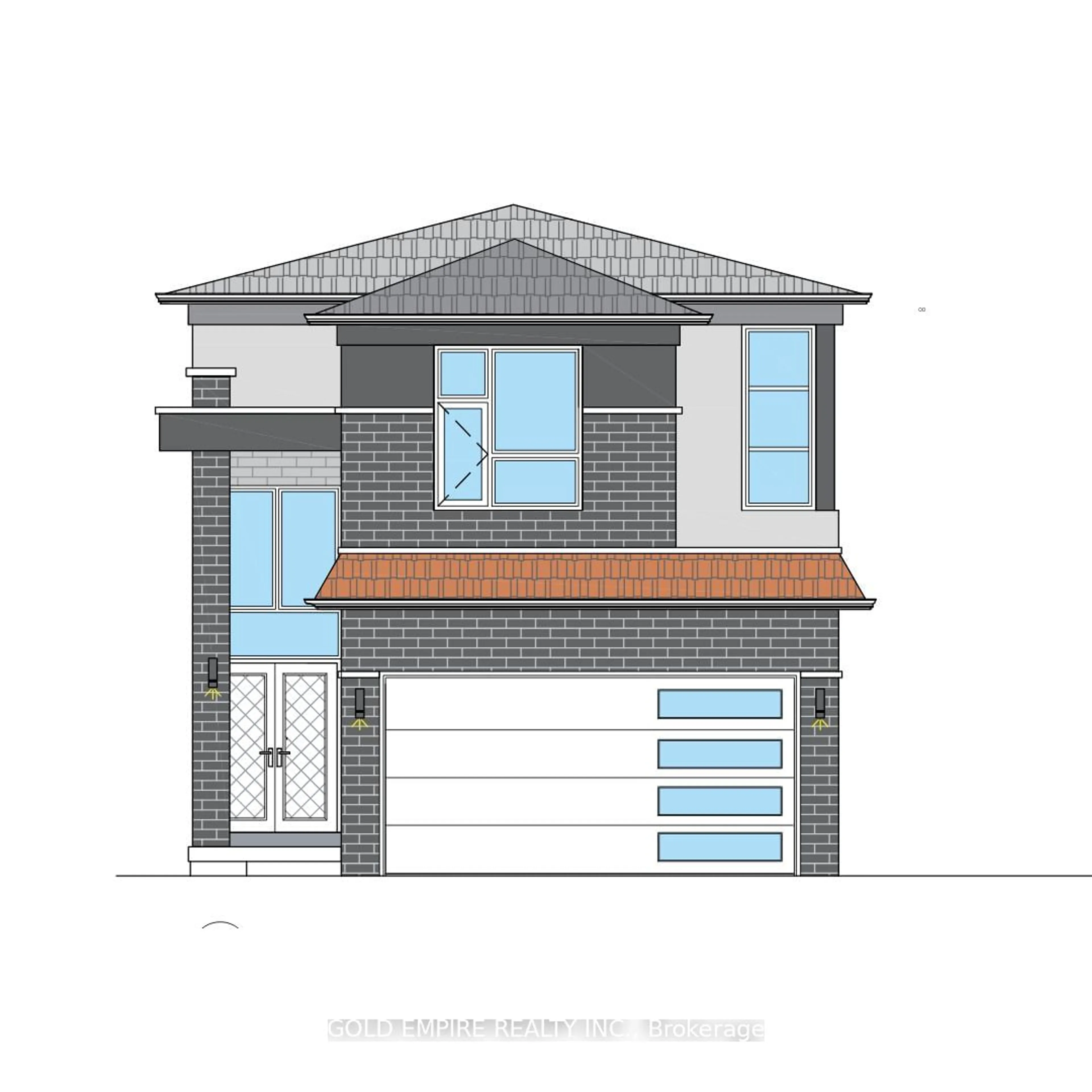 Home with brick exterior material, street for 1292 HONEYWOOD Dr, London Ontario N6M 1C1