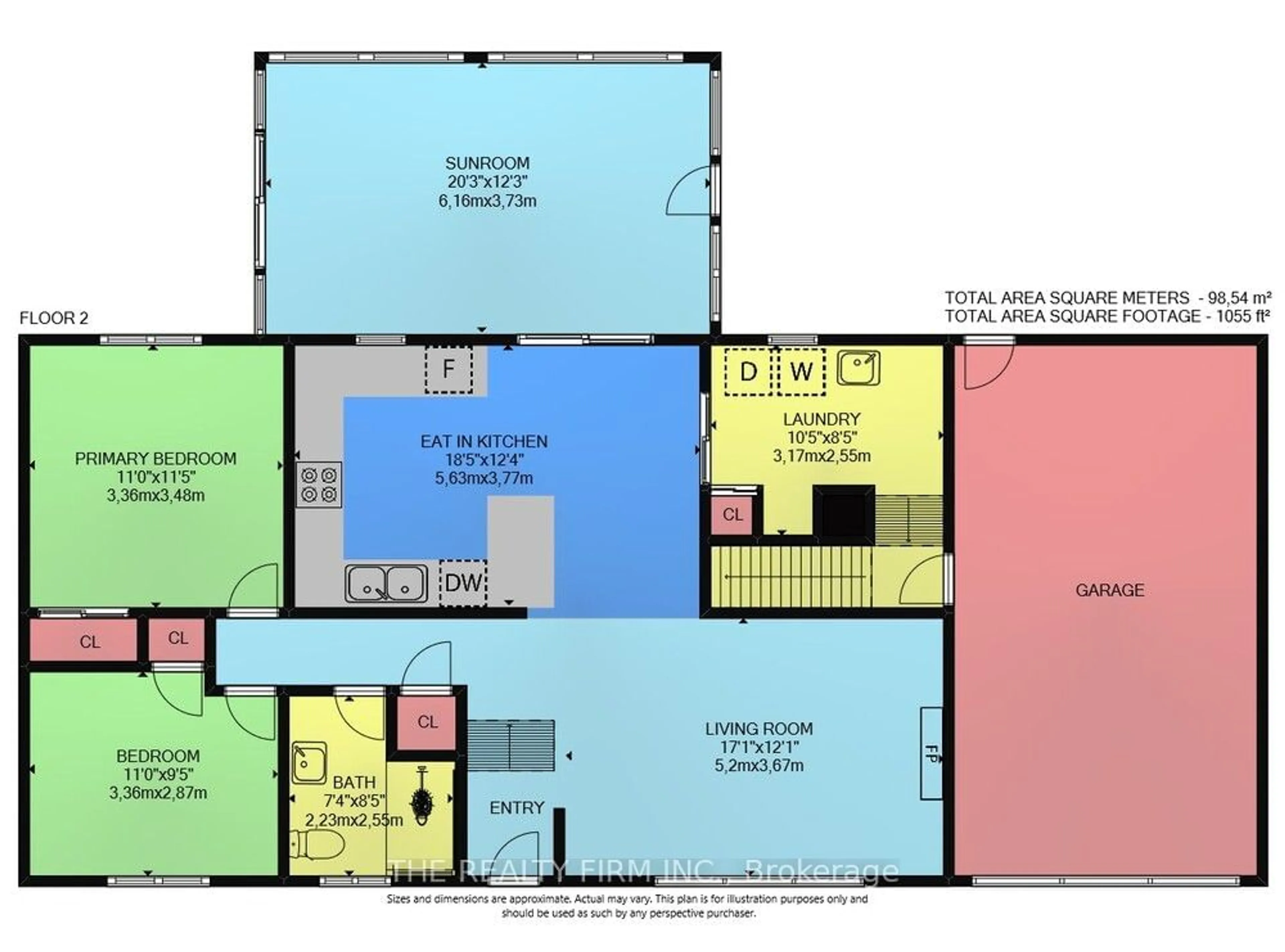 Floor plan for 370 Malcolm St, London Ontario N6J 1C4