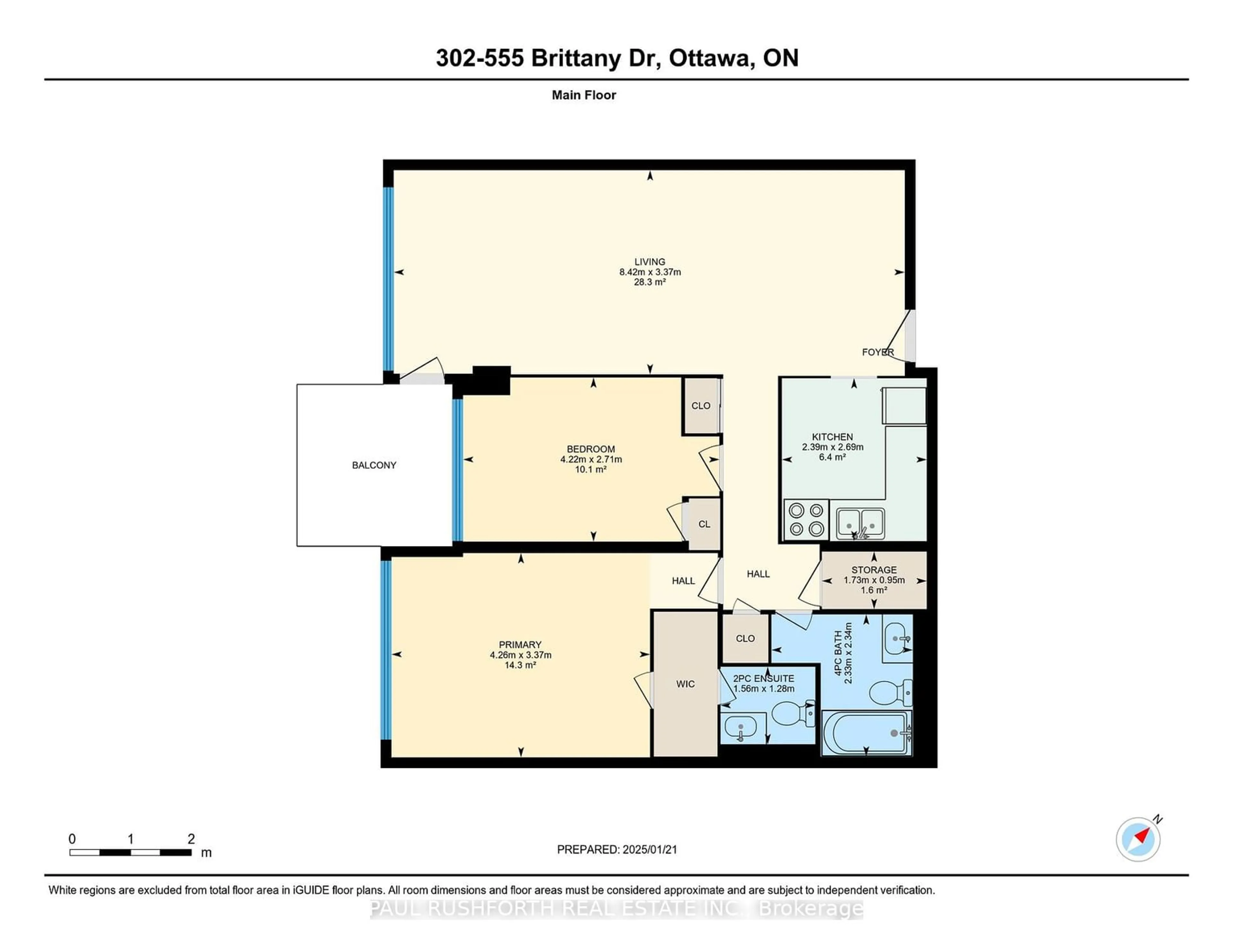 Floor plan for 555 Brittany Dr #302, Manor Park - Cardinal Glen and Area Ontario K1K 4C5