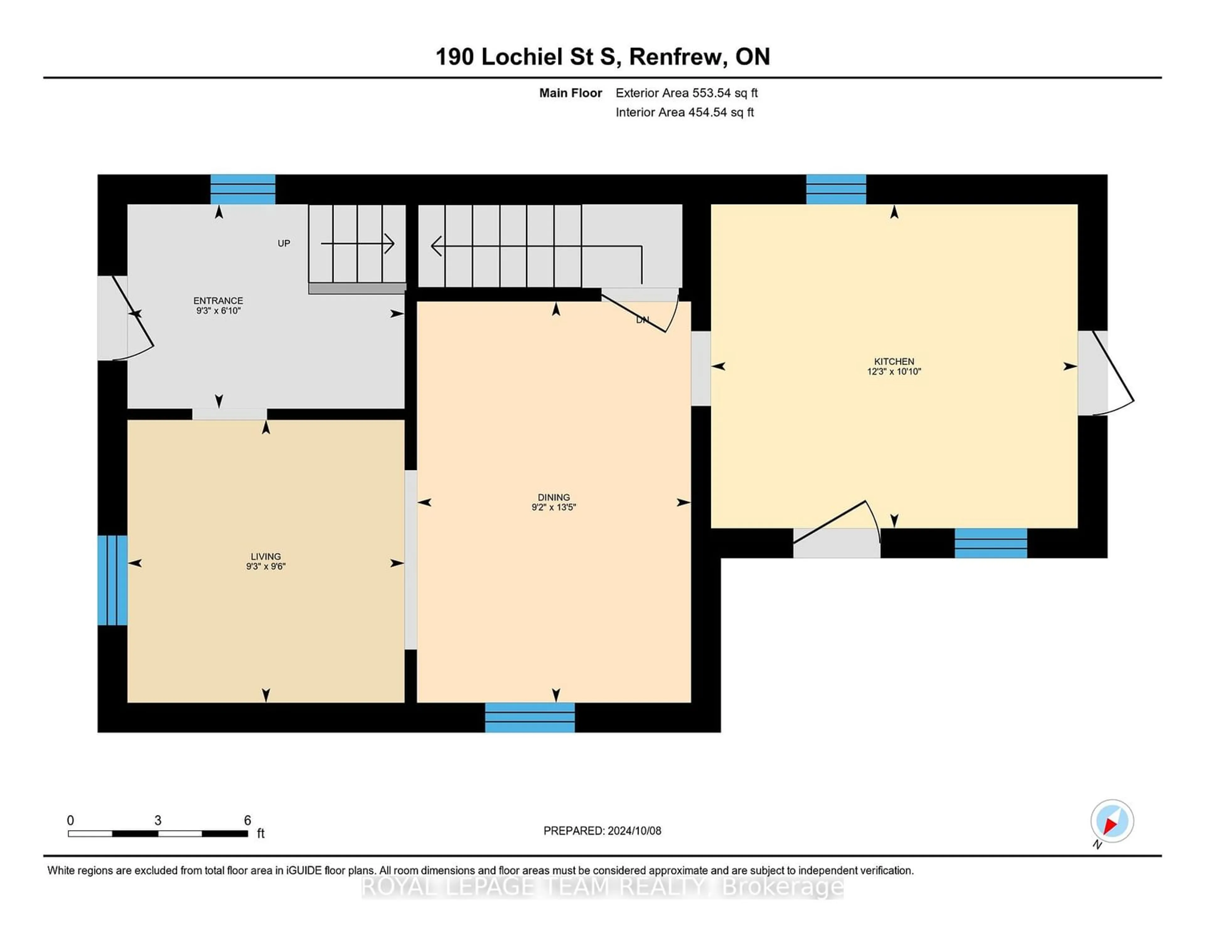 Floor plan for 190 Lochiel St, Renfrew Ontario K7V 1W7