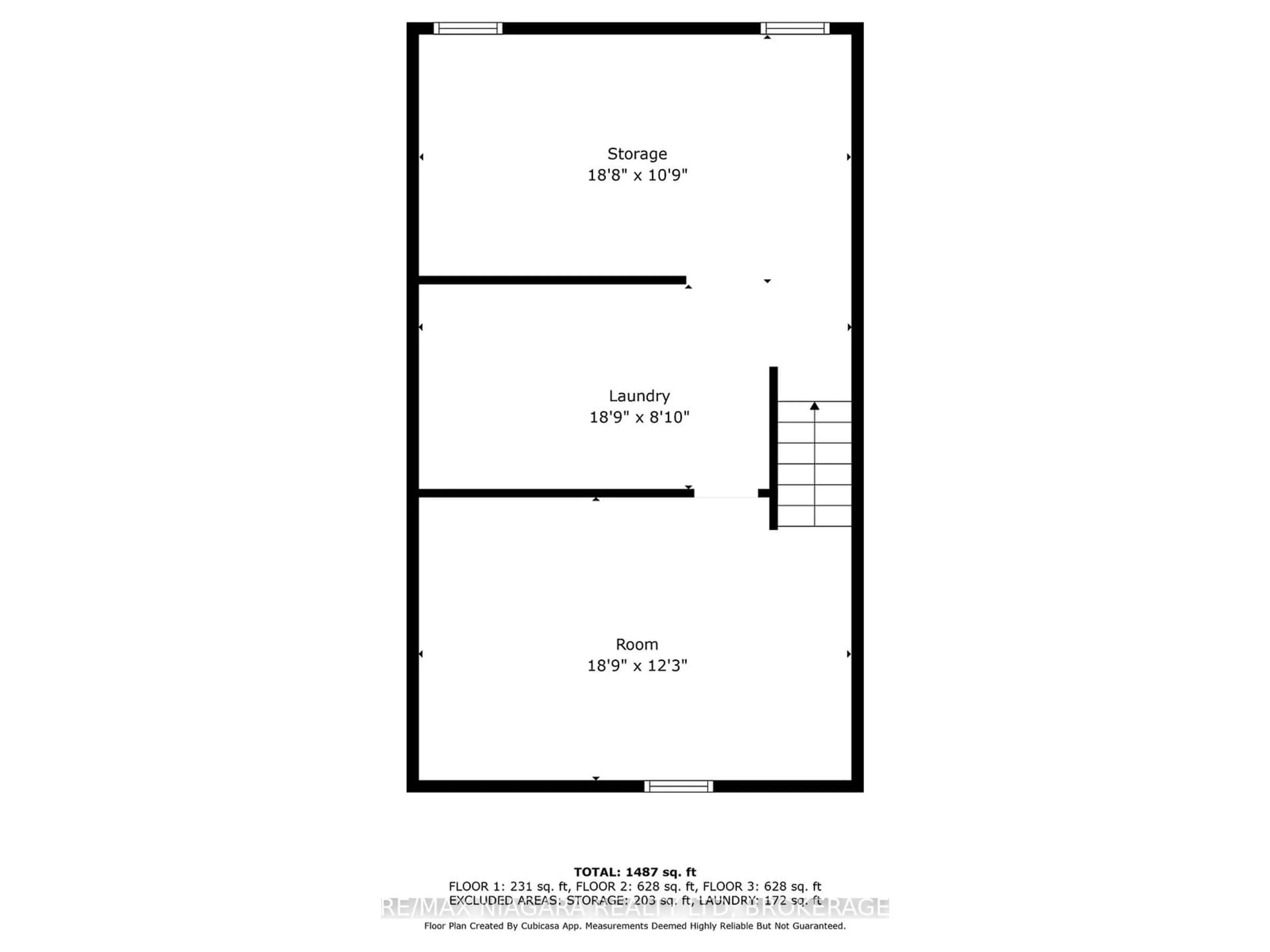 Floor plan for 7226 Alex Ave, Niagara Falls Ontario L2G 7K4