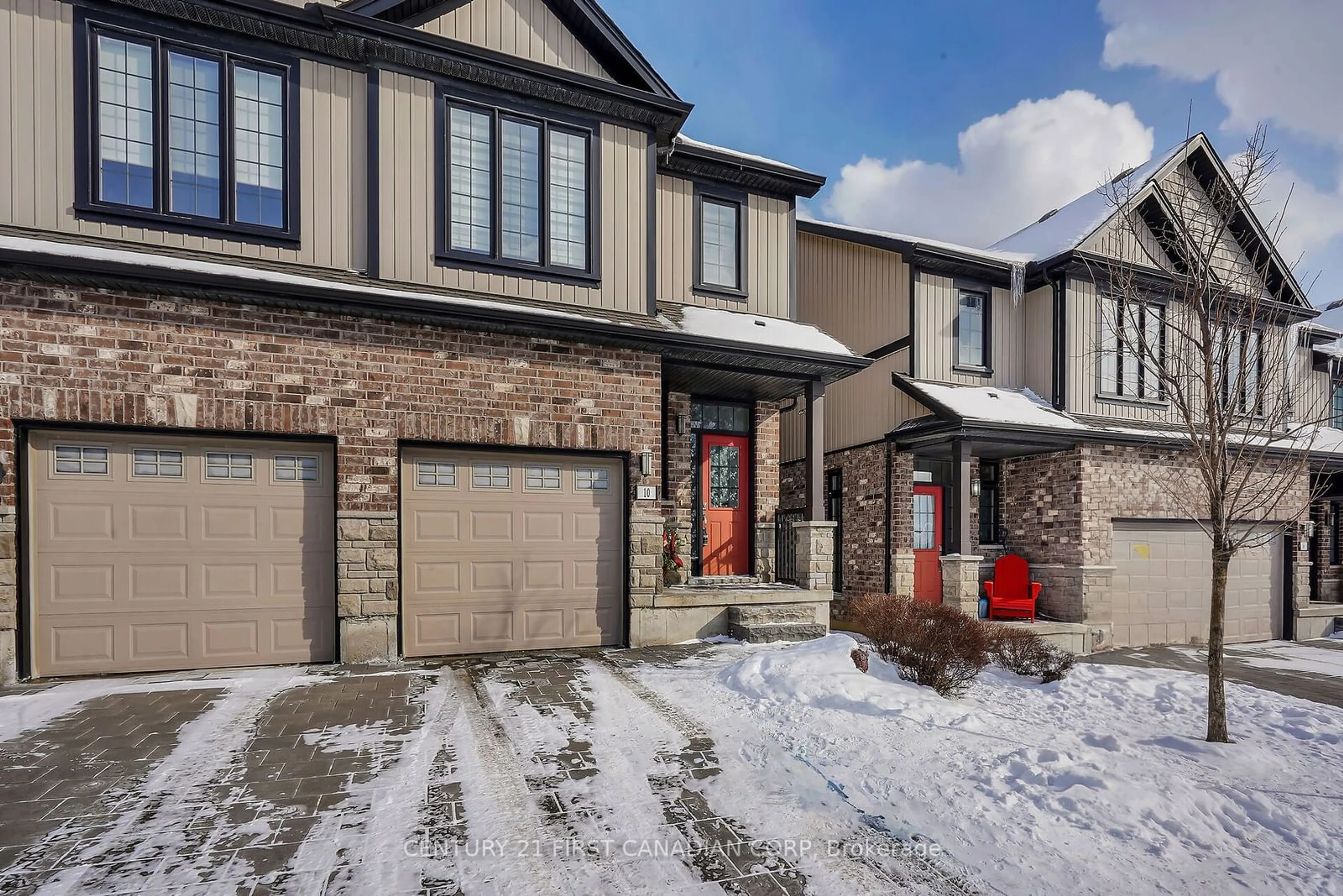 Home with brick exterior material, street for 2235 Blackwater Rd #10, London Ontario N5X 0L8