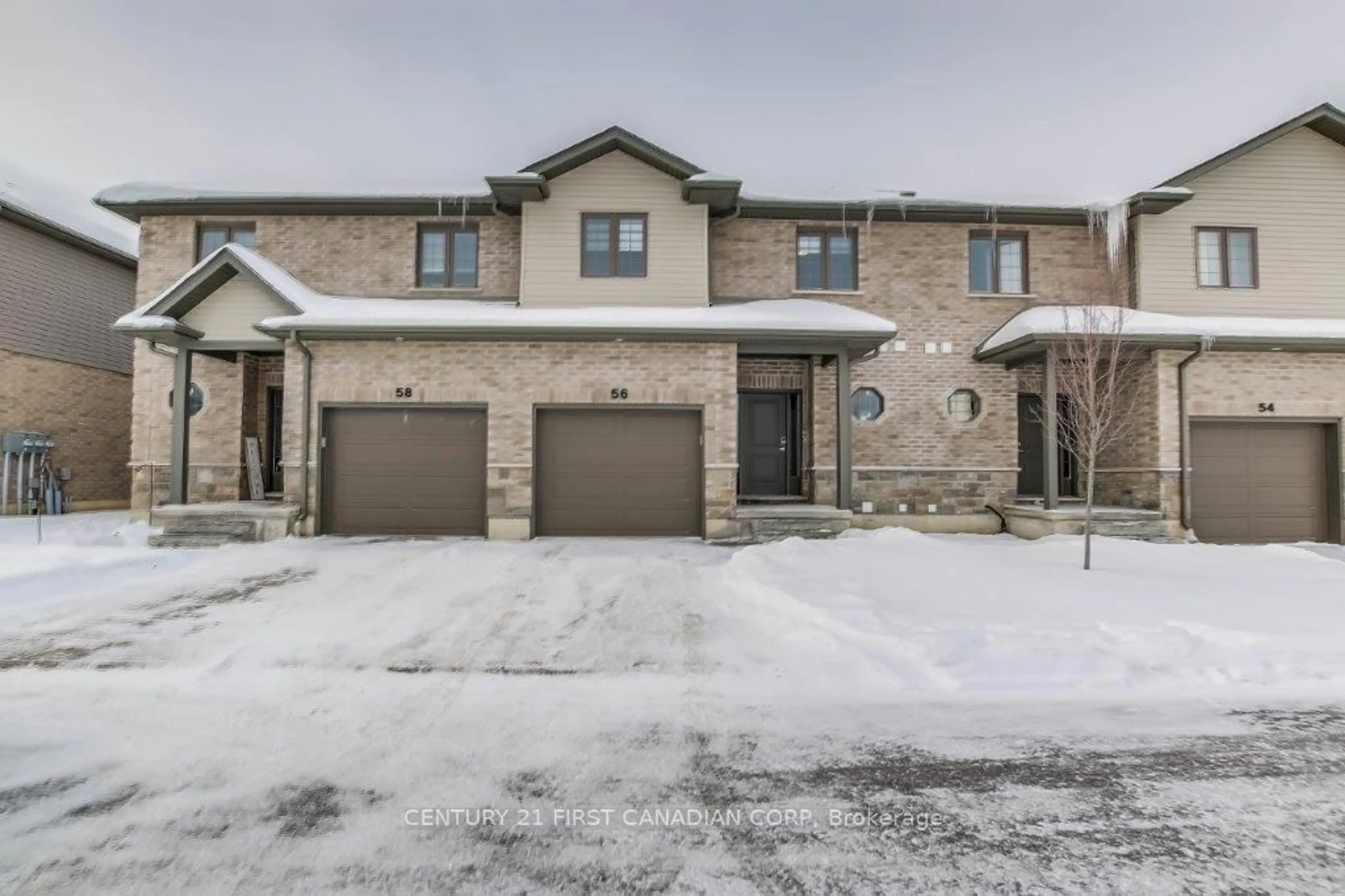 Home with brick exterior material, street for 2910 Tokala Tr #56, London Ontario N6G 0T9