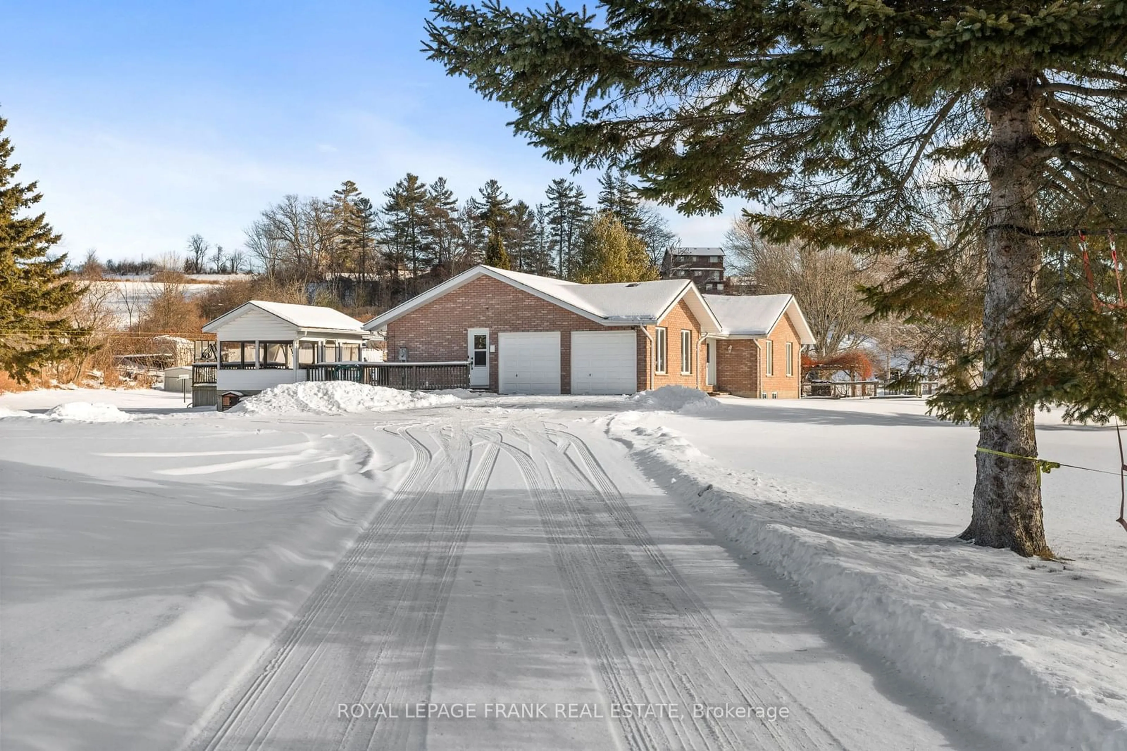 A pic from outside/outdoor area/front of a property/back of a property/a pic from drone, street for 1245 7th Line, Asphodel-Norwood Ontario K0L 1Y0