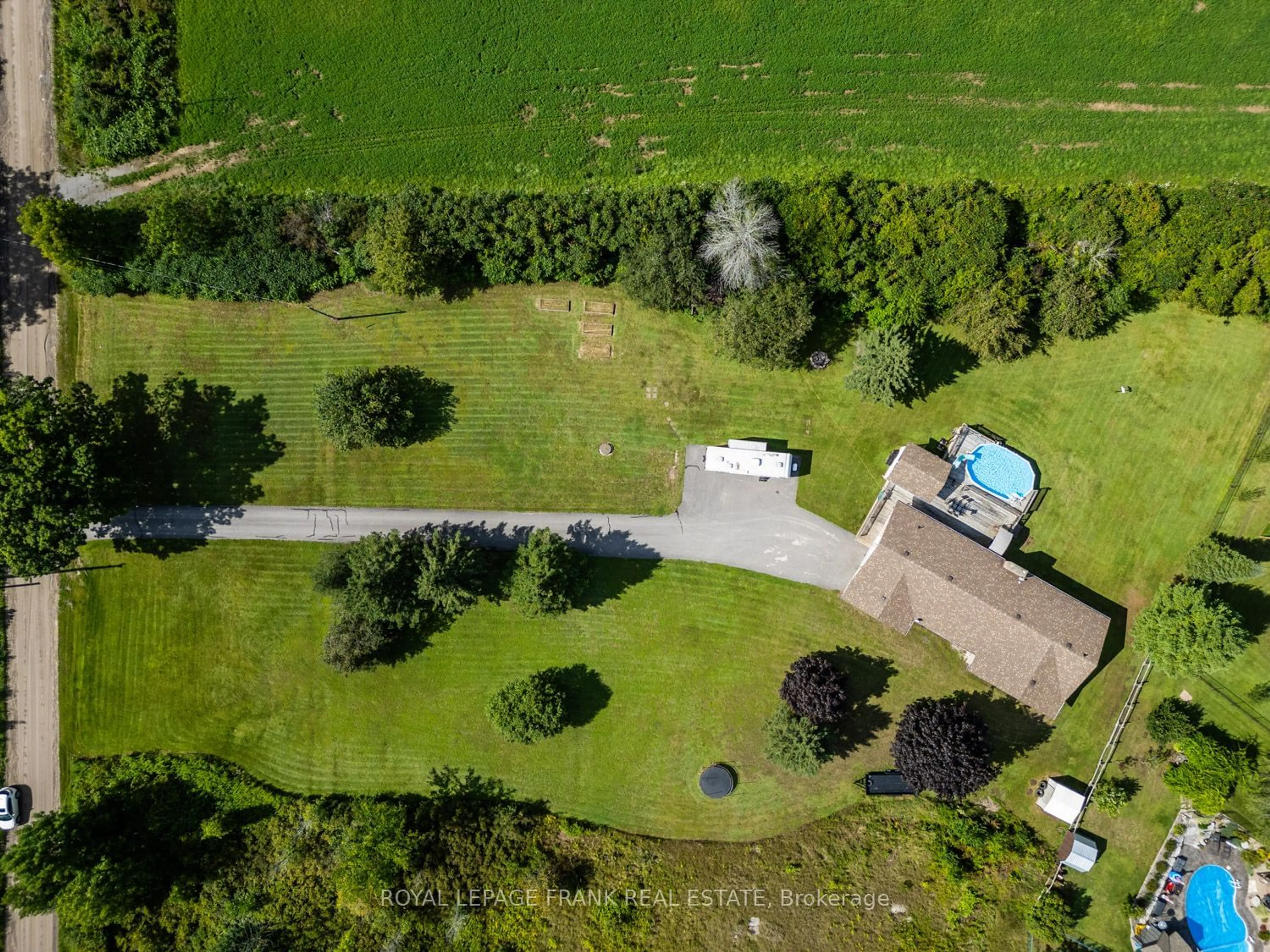 A pic from outside/outdoor area/front of a property/back of a property/a pic from drone, unknown for 1245 7th Line, Asphodel-Norwood Ontario K0L 1Y0