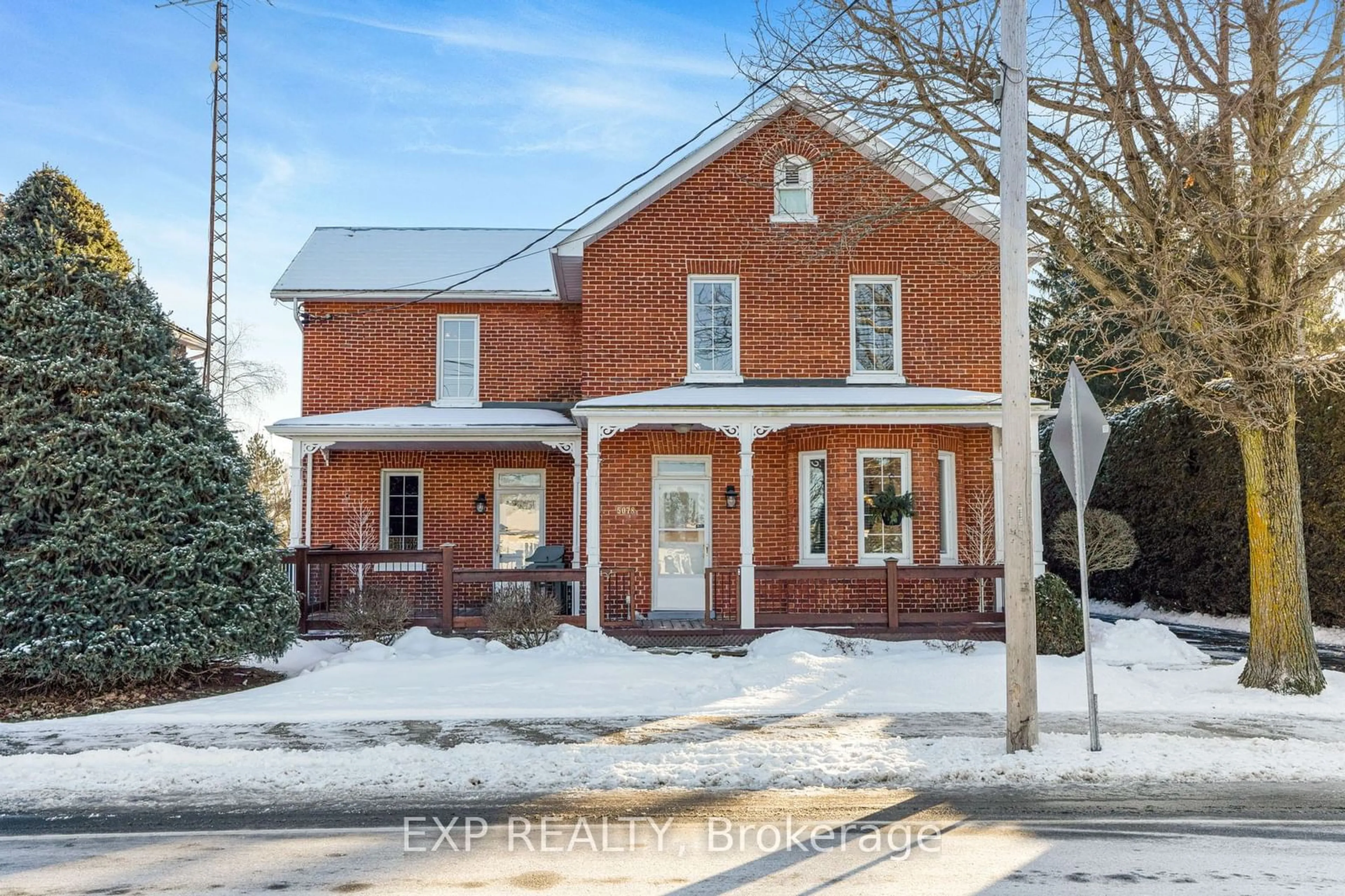 Home with brick exterior material, street for 5078 County 10 Rd, The Nation Ontario K0B 1G0