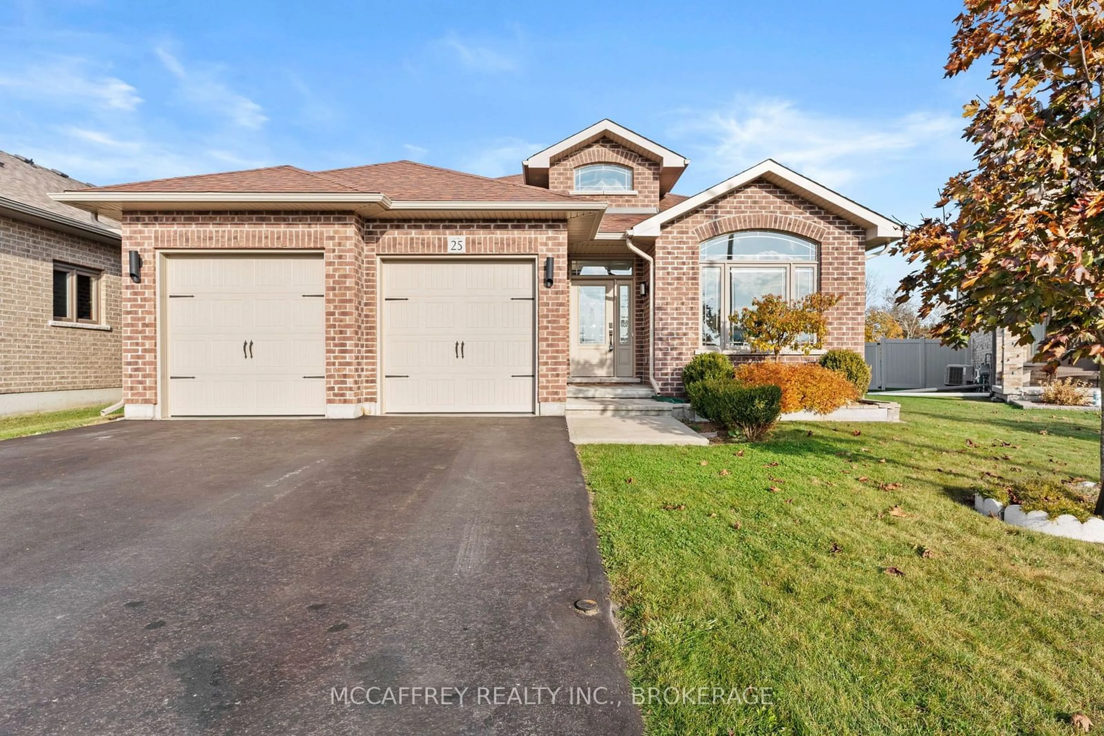 Home with brick exterior material, street for 25 STAIKOS Crt, Greater Napanee Ontario K7R 0B9