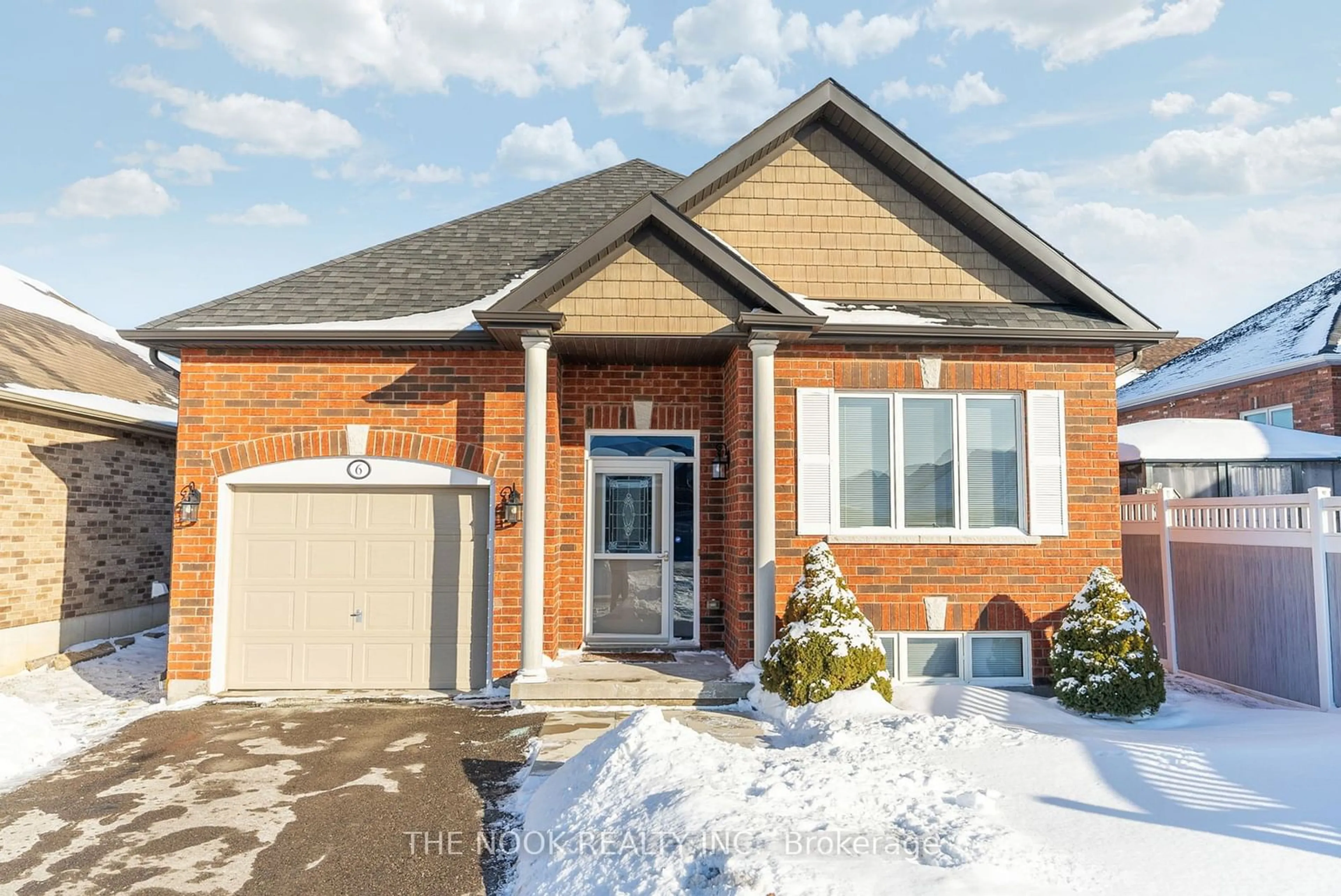 Home with brick exterior material, street for 6 Milner Crt, Kawartha Lakes Ontario K9V 0L2