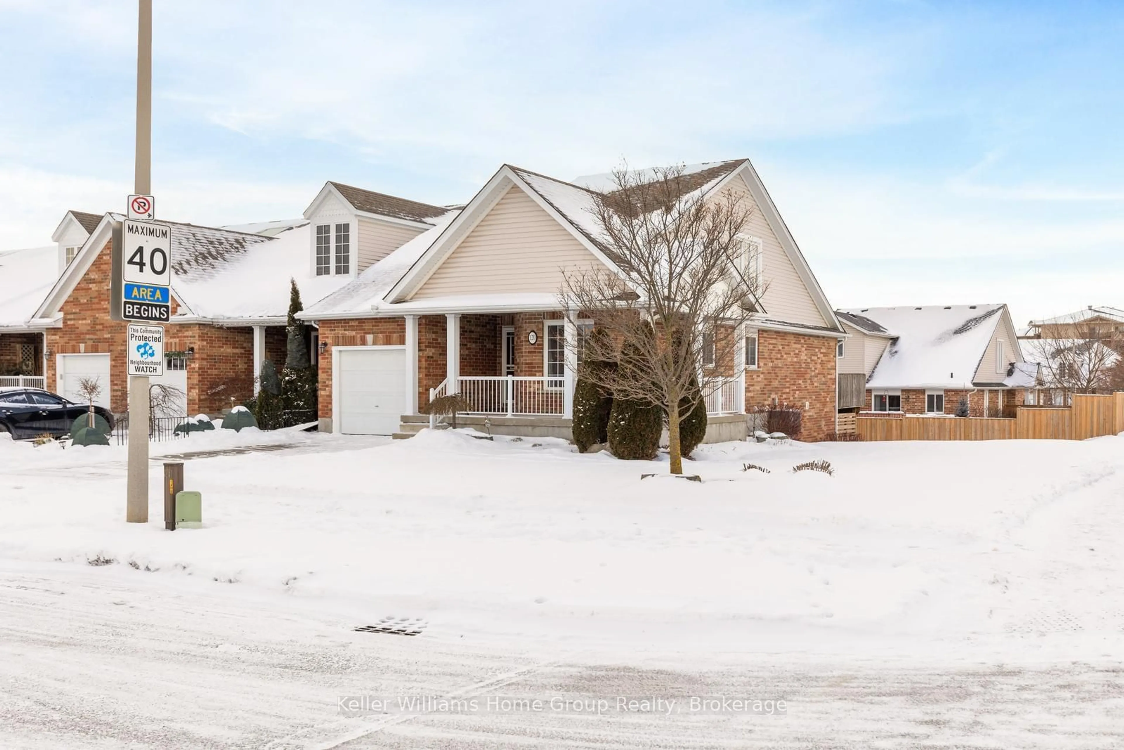 Home with brick exterior material, street for 120 Schroder Cres, Guelph Ontario N1E 7B2