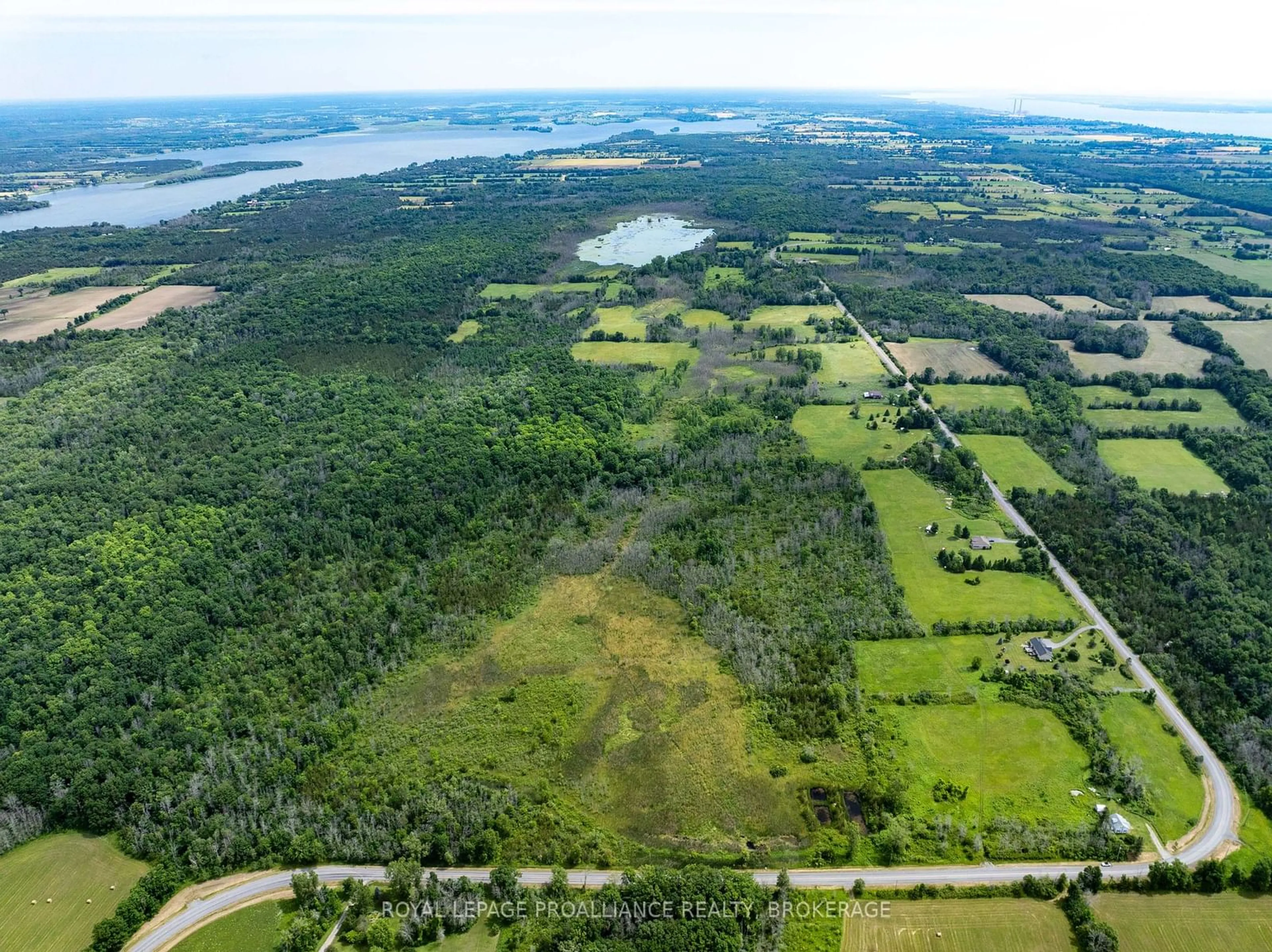 A pic from outside/outdoor area/front of a property/back of a property/a pic from drone, water/lake/river/ocean view for 661 County Rd 25, Greater Napanee Ontario K7R 3K7