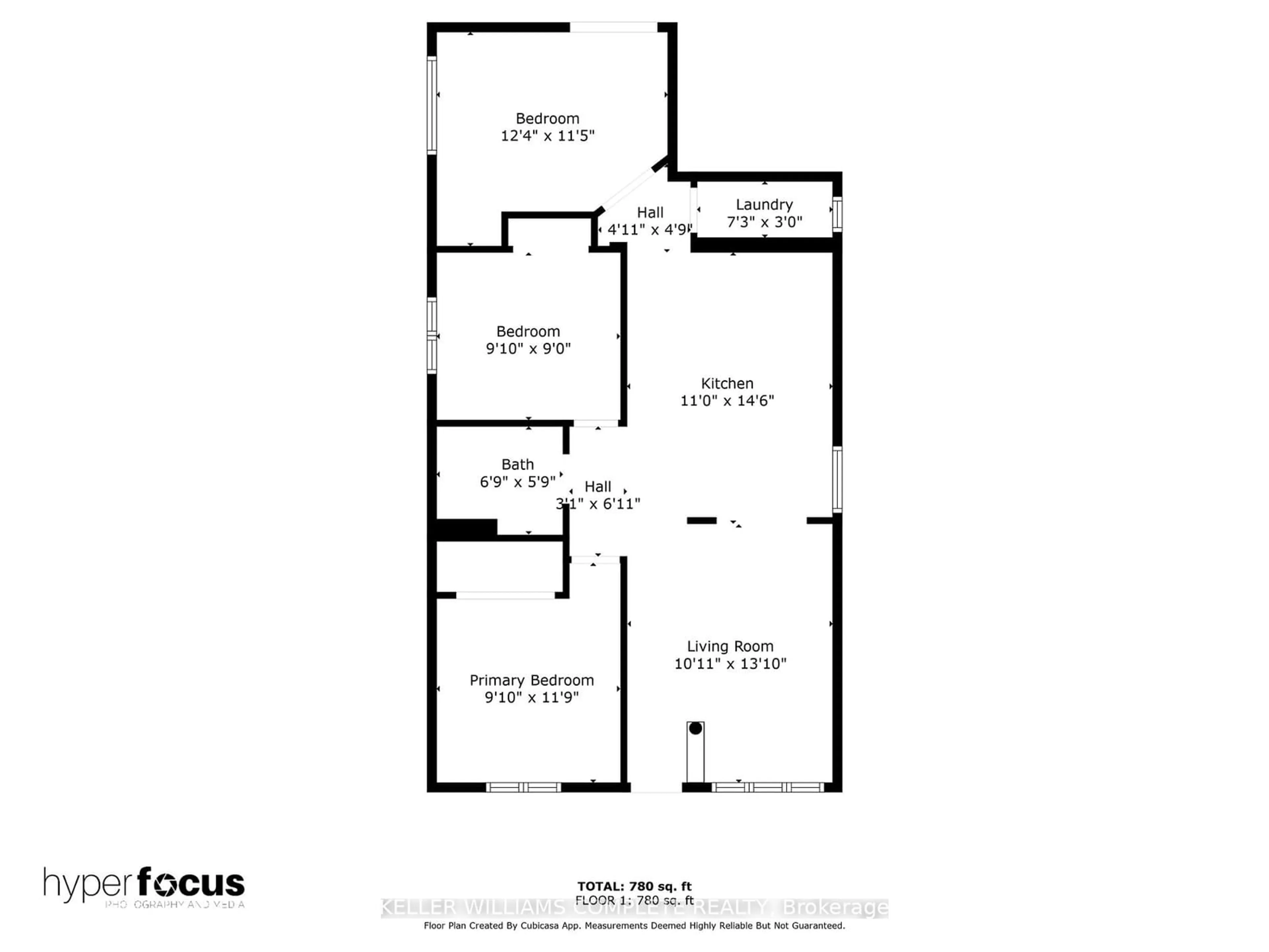 Floor plan for 136 East 45th St, Hamilton Ontario L8T 3K1