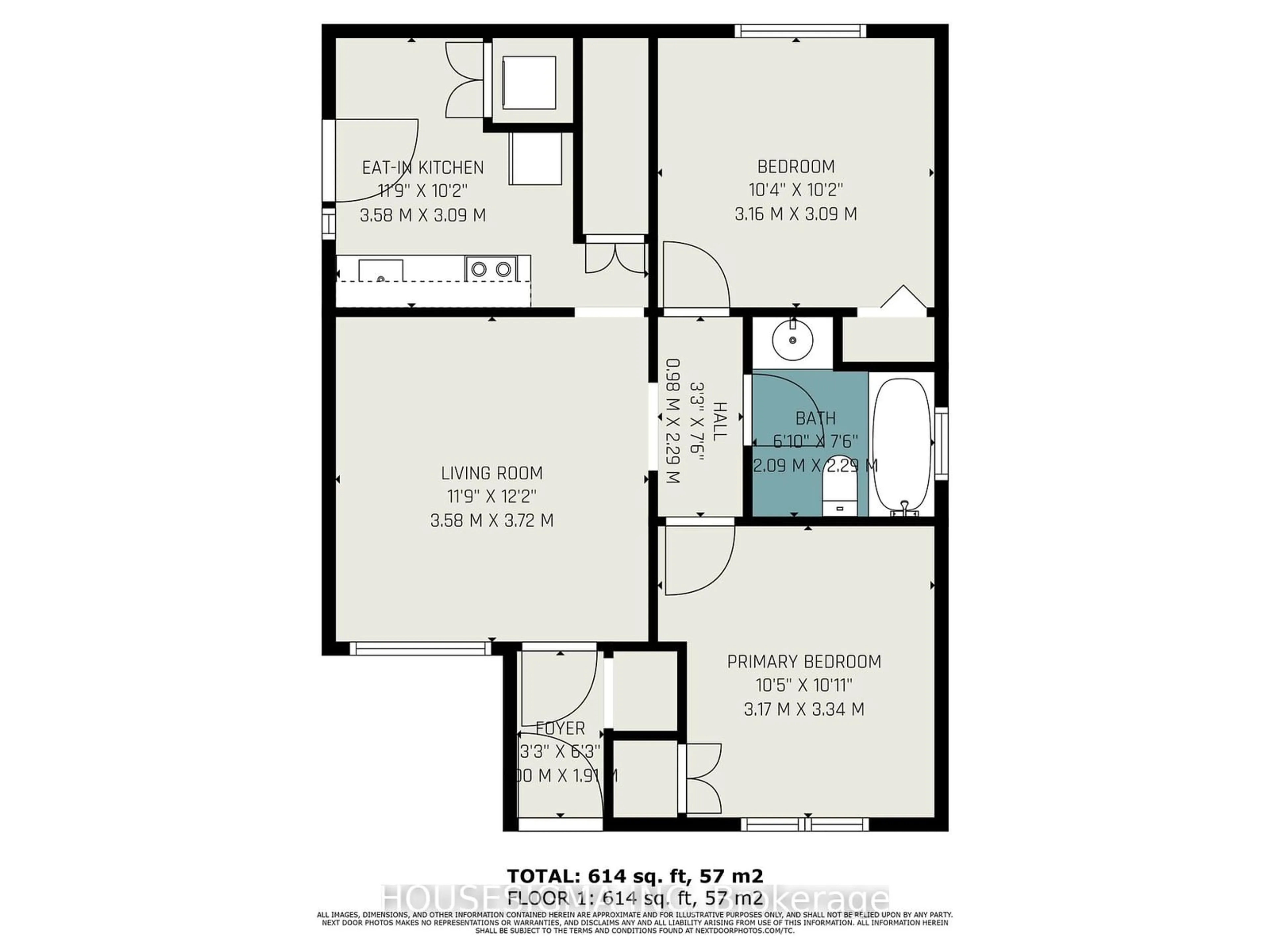 Floor plan for 121 Prince Albert St, Overbrook - Castleheights and Area Ontario K1K 1Z9