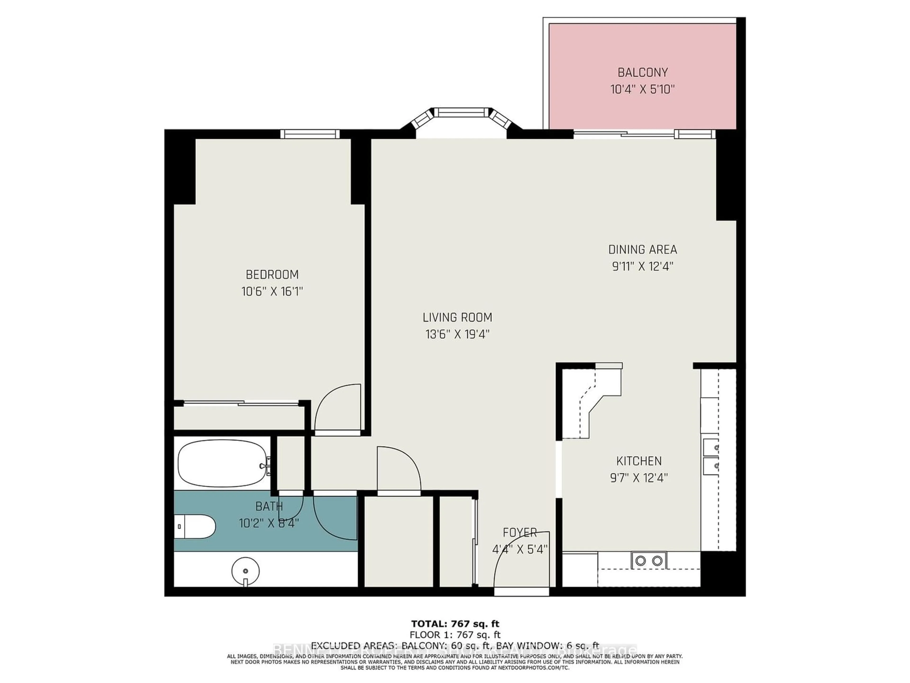 Floor plan for 2951 RIVERSIDE Dr #1015, Billings Bridge - Riverside Park and Area Ontario K1V 8W6