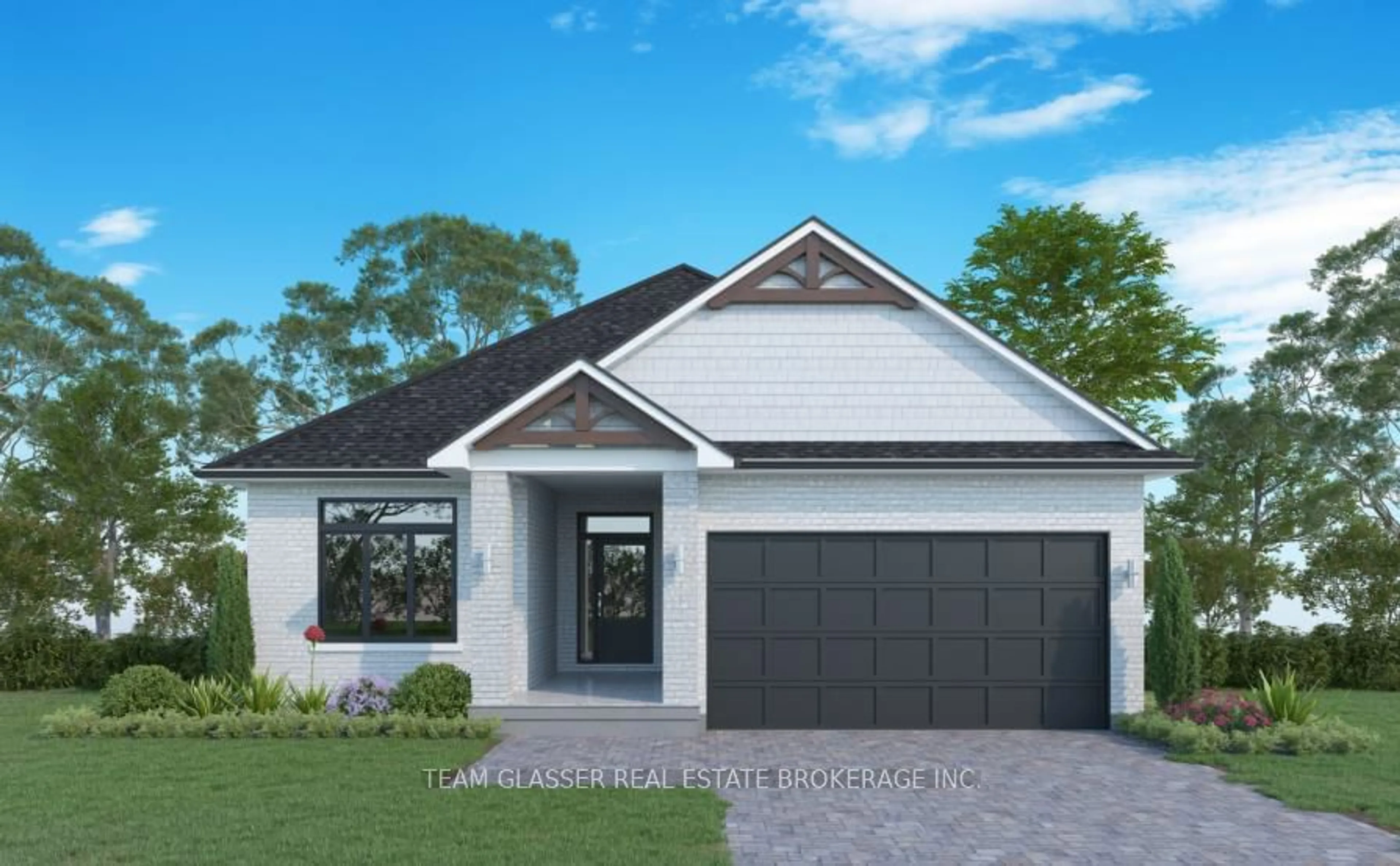 Home with vinyl exterior material, street for 79 Allister Dr #Lot 20, Middlesex Centre Ontario N0L 1R0