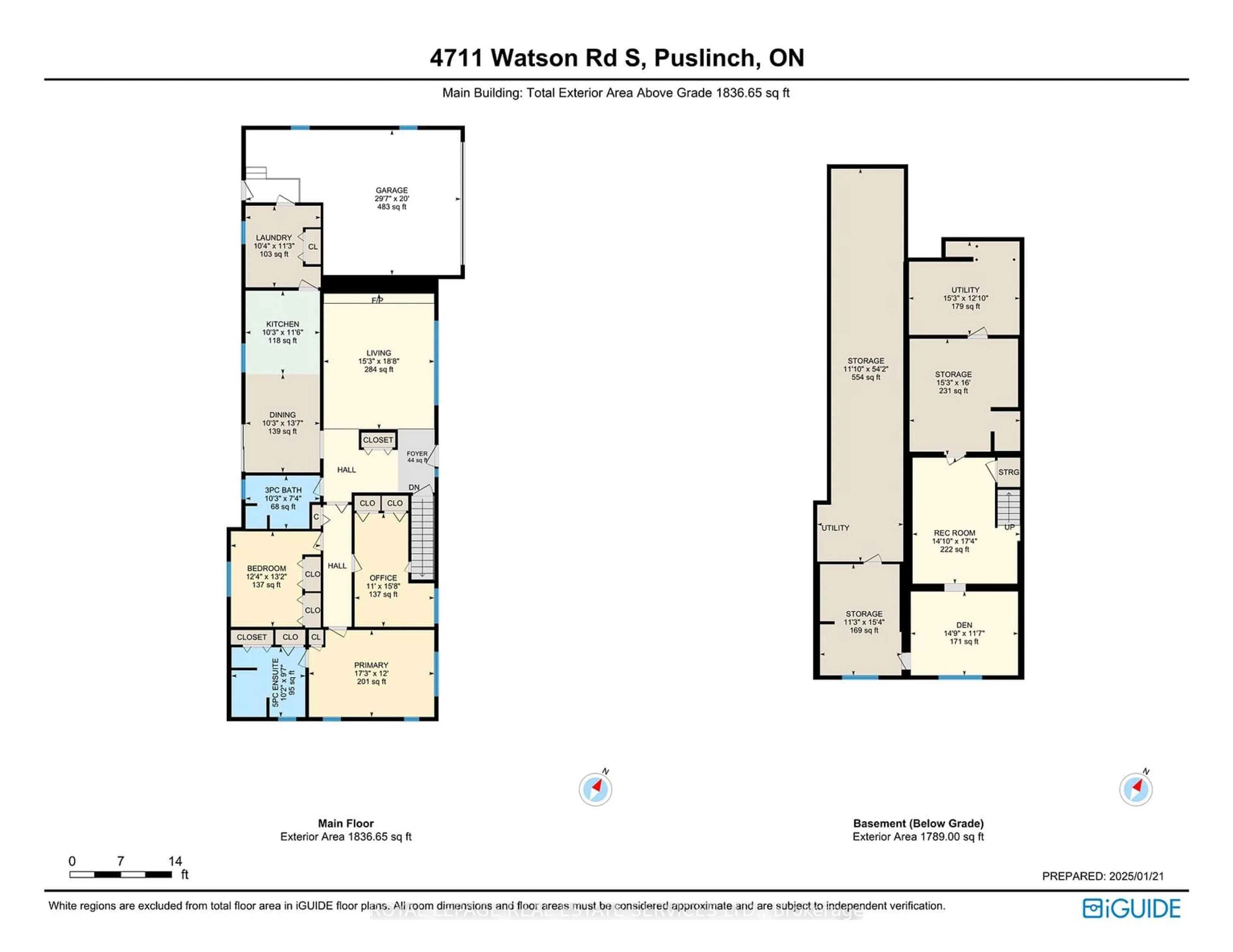 Floor plan for 4711 Watson Road South Rd, Puslinch Ontario N0B 2J0