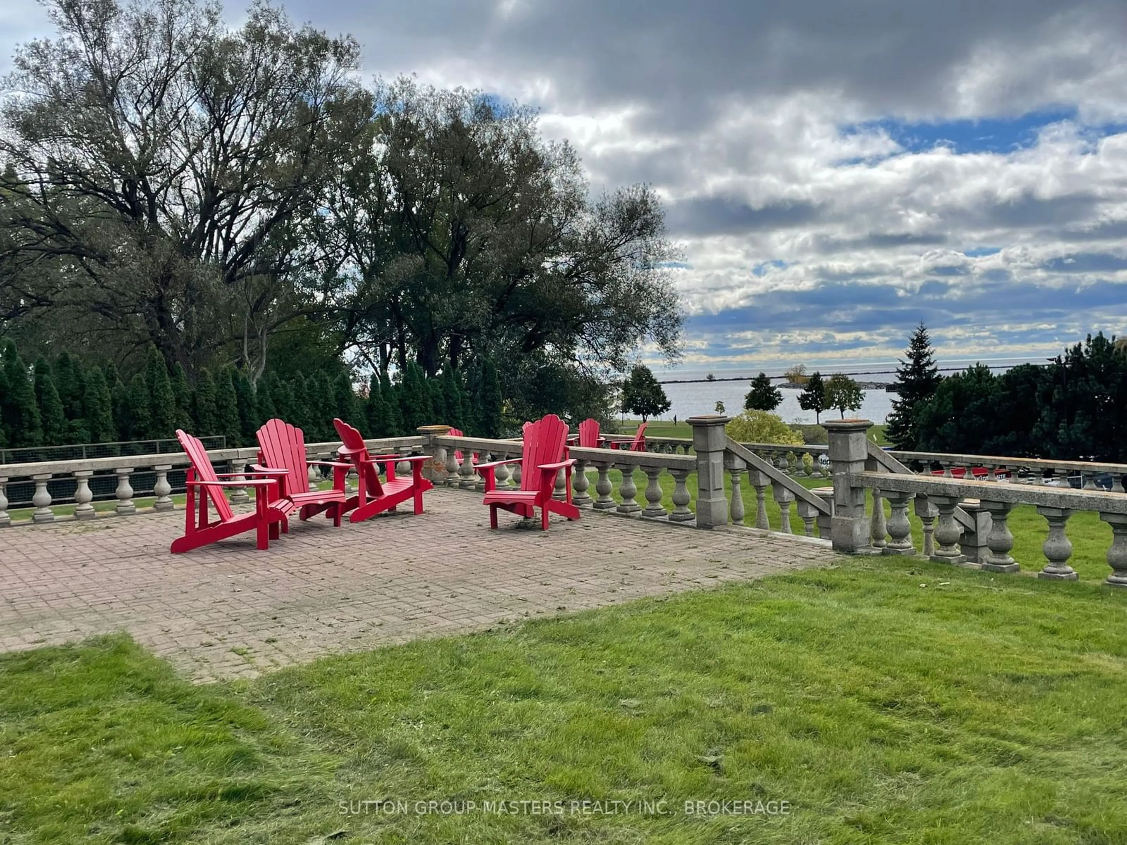 A pic from outside/outdoor area/front of a property/back of a property/a pic from drone, water/lake/river/ocean view for 1000 King St #703, Kingston Ontario K7M 8H3