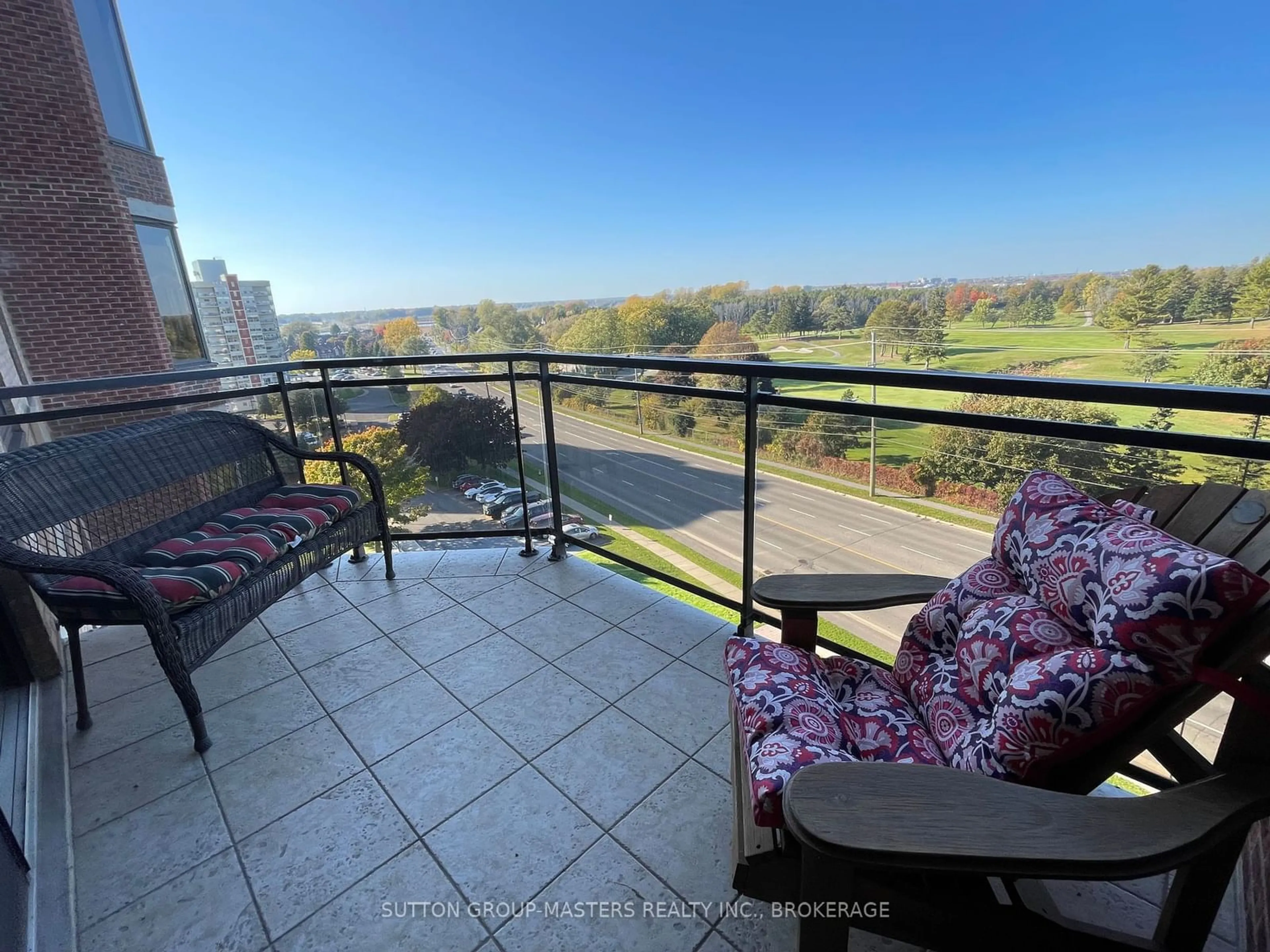 Balcony in the apartment, water/lake/river/ocean view for 1000 King St #703, Kingston Ontario K7M 8H3