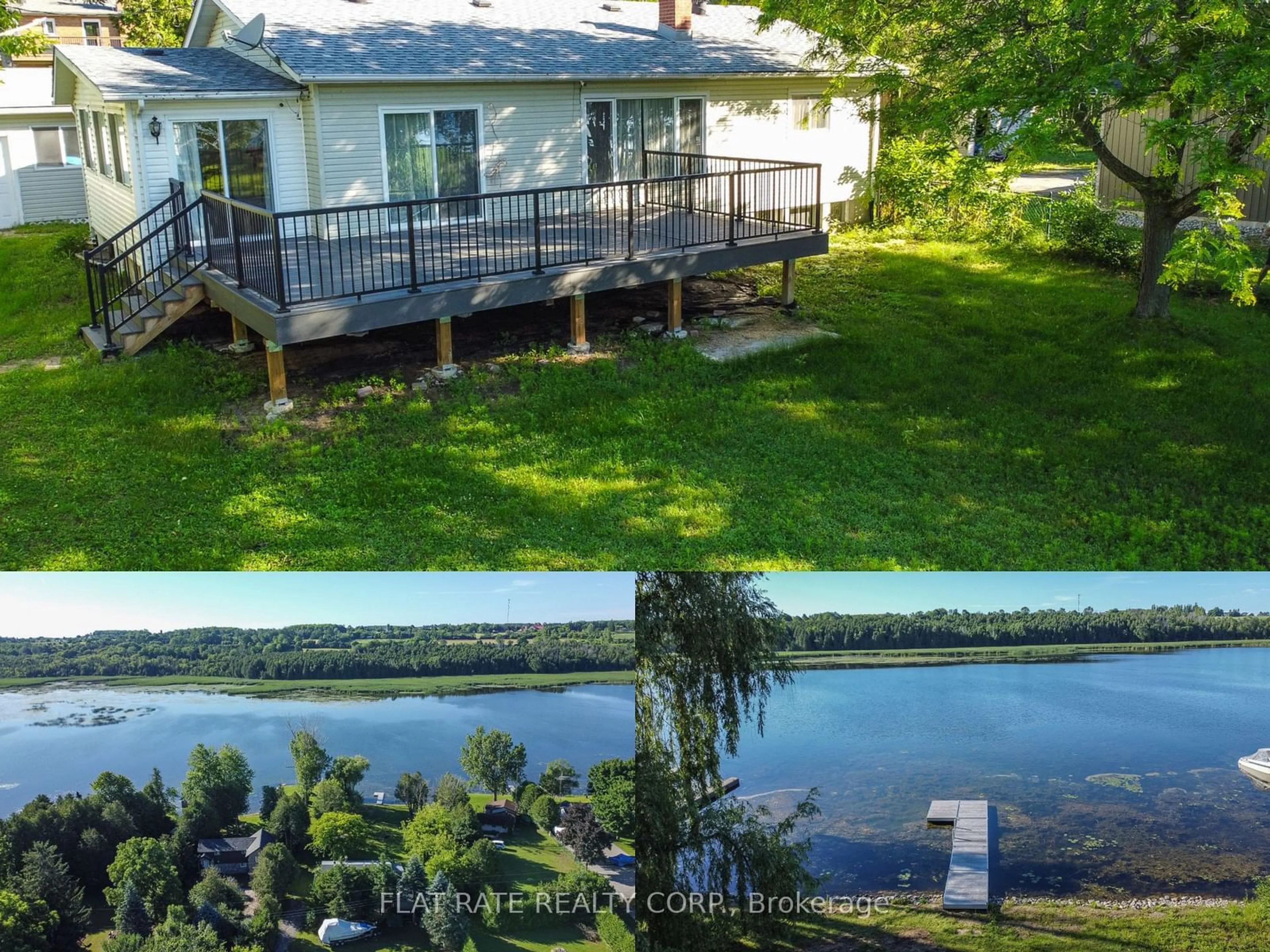 A pic from outside/outdoor area/front of a property/back of a property/a pic from drone, water/lake/river/ocean view for 150 MARYLAND Dr, Smith-Ennismore-Lakefield Ontario K9J 6X3