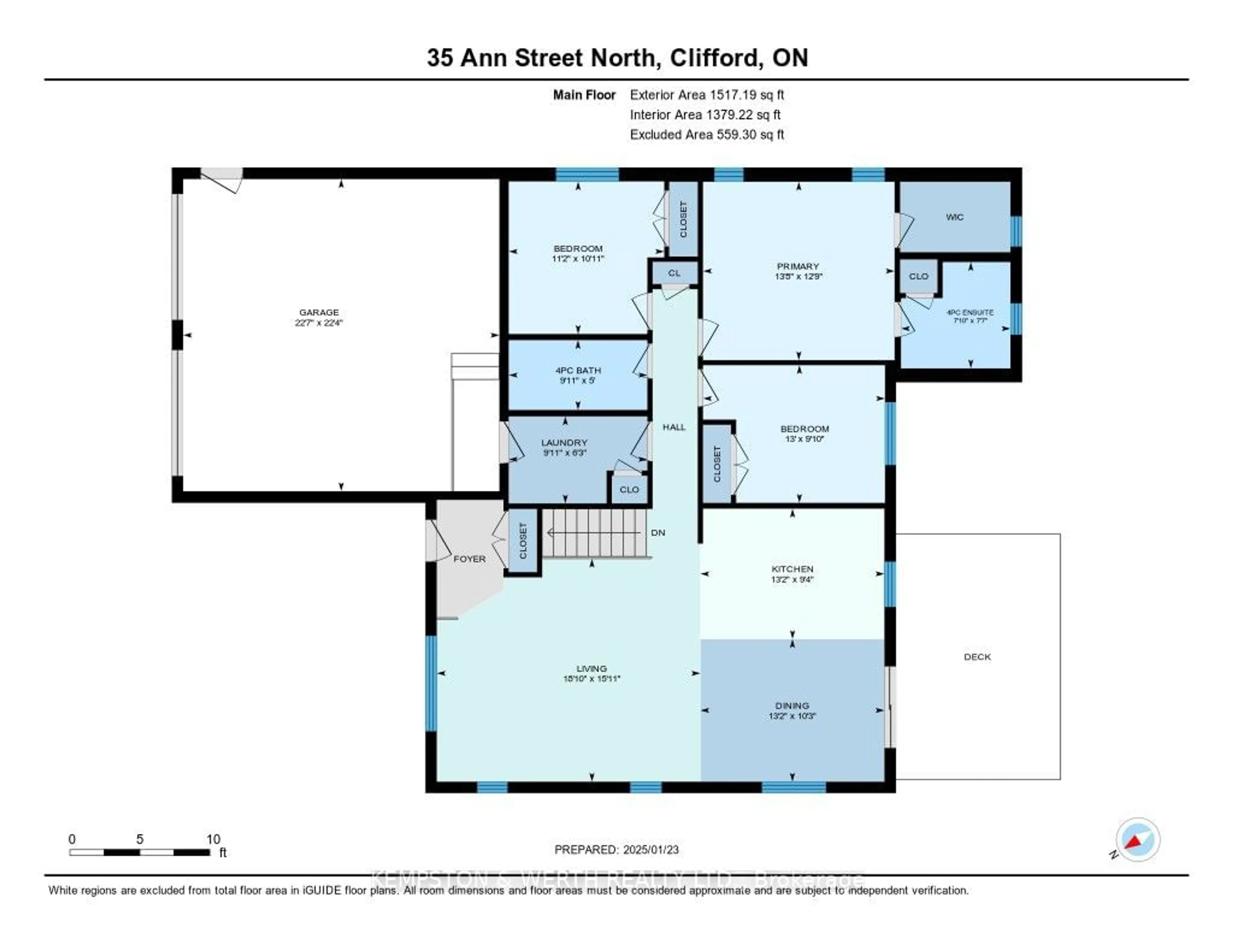 Floor plan for 35 Ann St, Minto Ontario N0G 1M0
