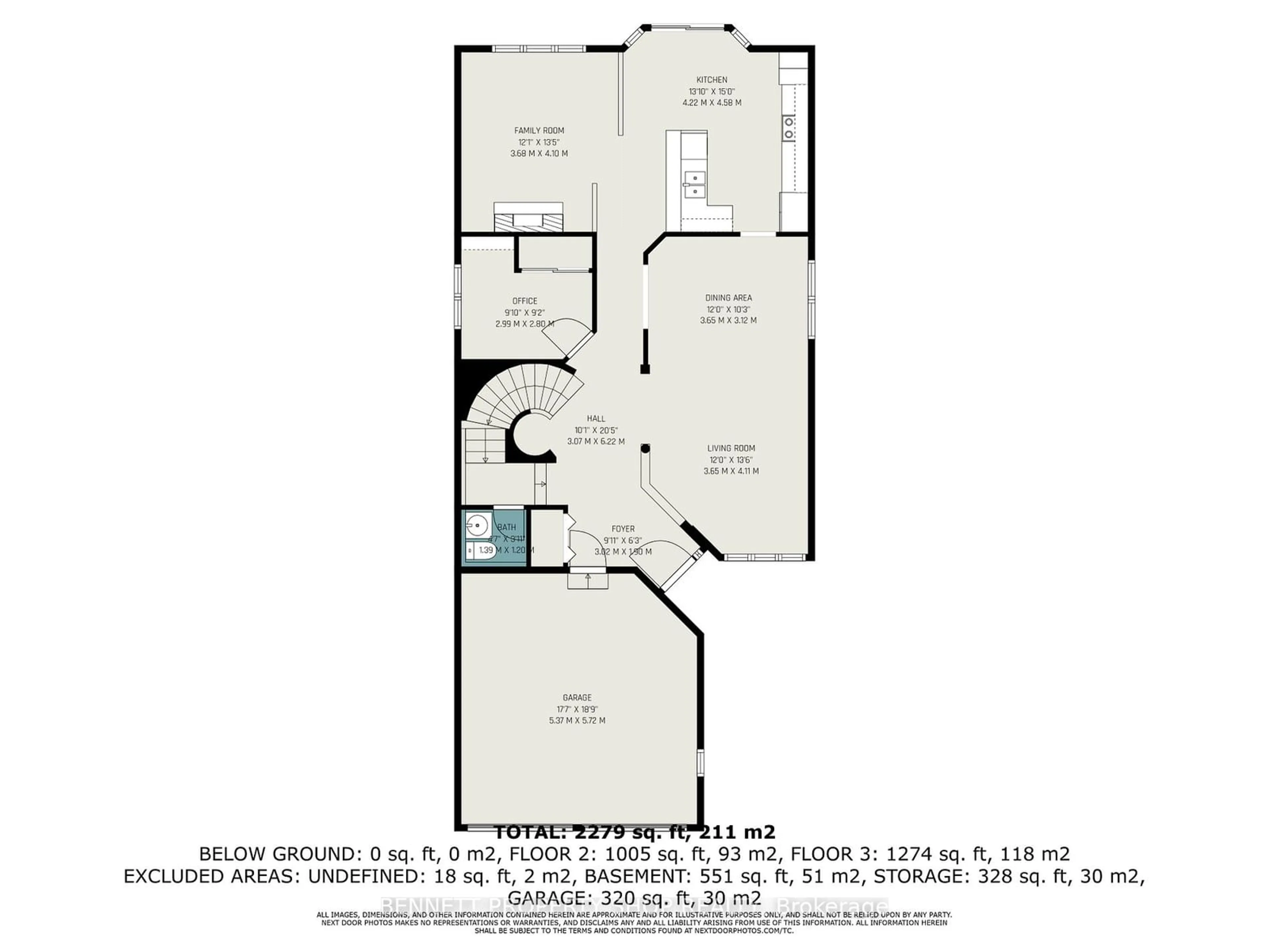 Floor plan for 292 Bert Hall St, Arnprior Ontario K7S 0H1