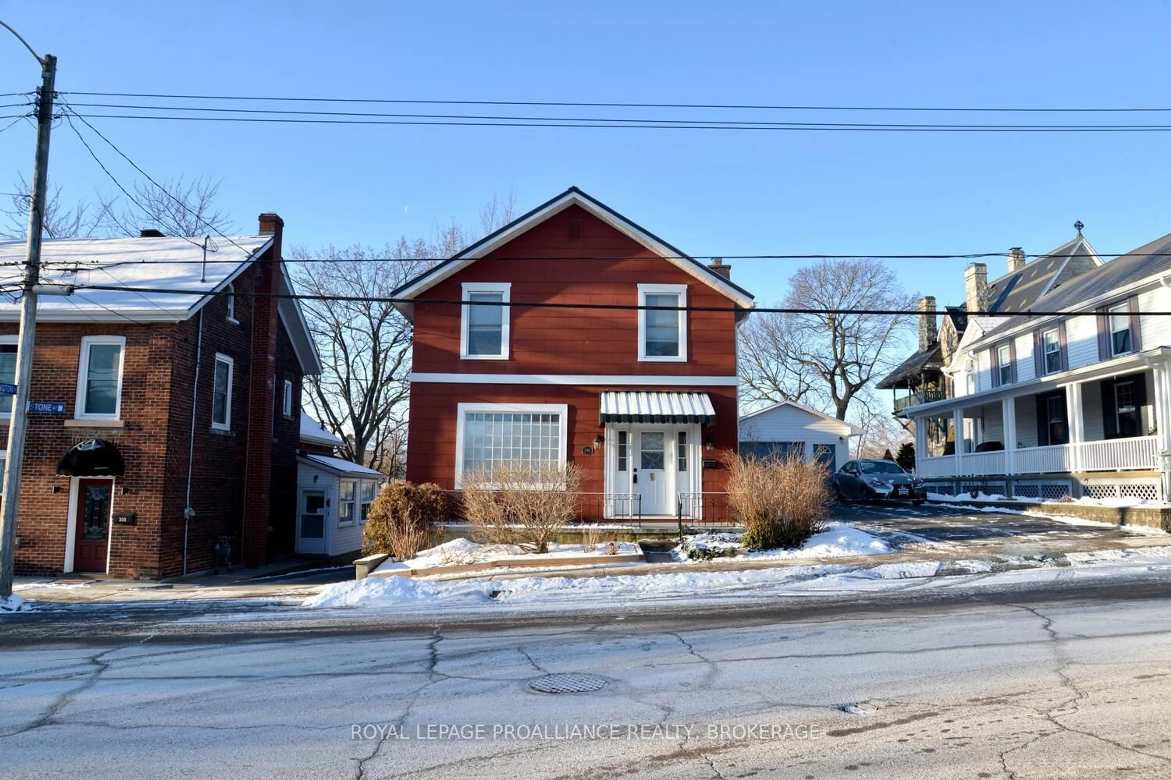 Home with brick exterior material, street for 290 Stone St, Gananoque Ontario K7G 2A1