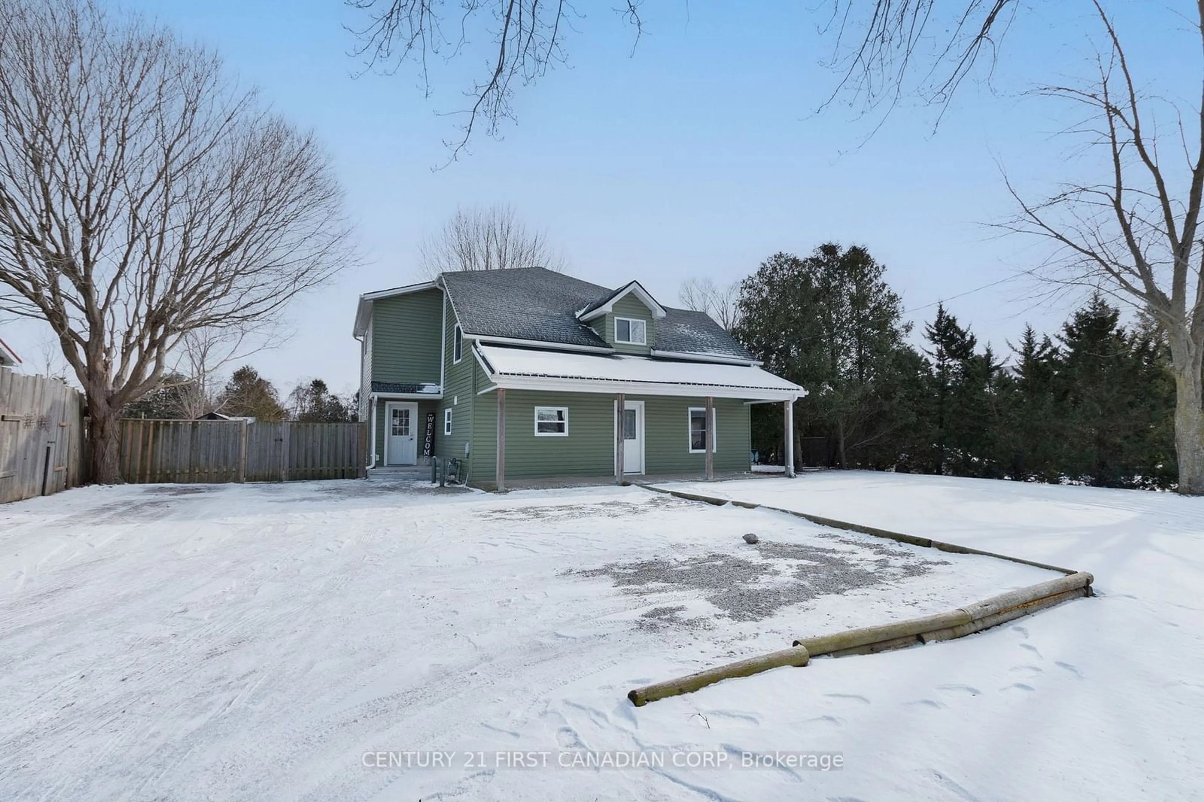 A pic from outside/outdoor area/front of a property/back of a property/a pic from drone, street for 6718 Springfield Rd, Malahide Ontario N5H 2R5