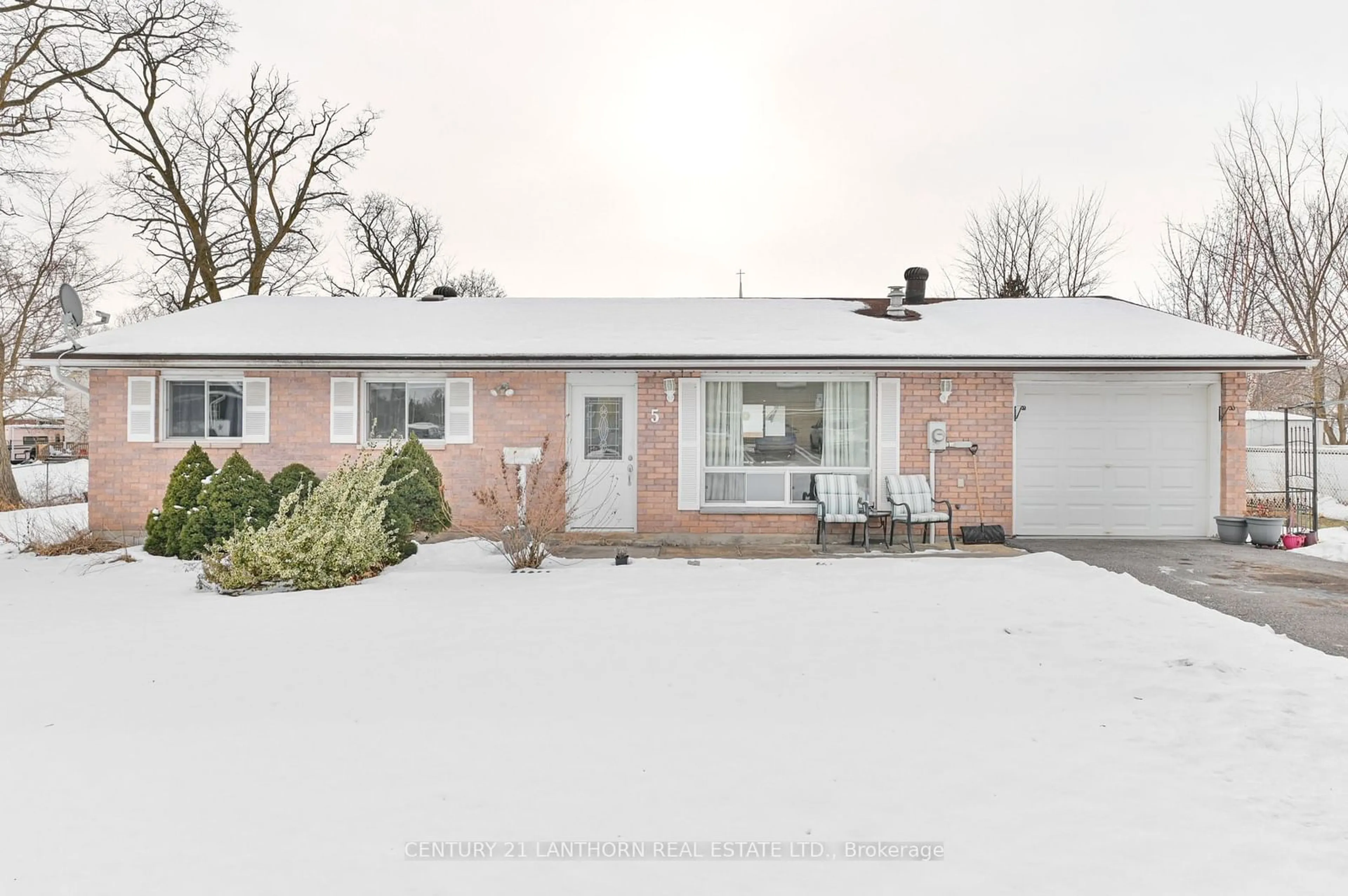 Home with brick exterior material, street for 5 Crawford Dr, Marmora and Lake Ontario K0K 2M0