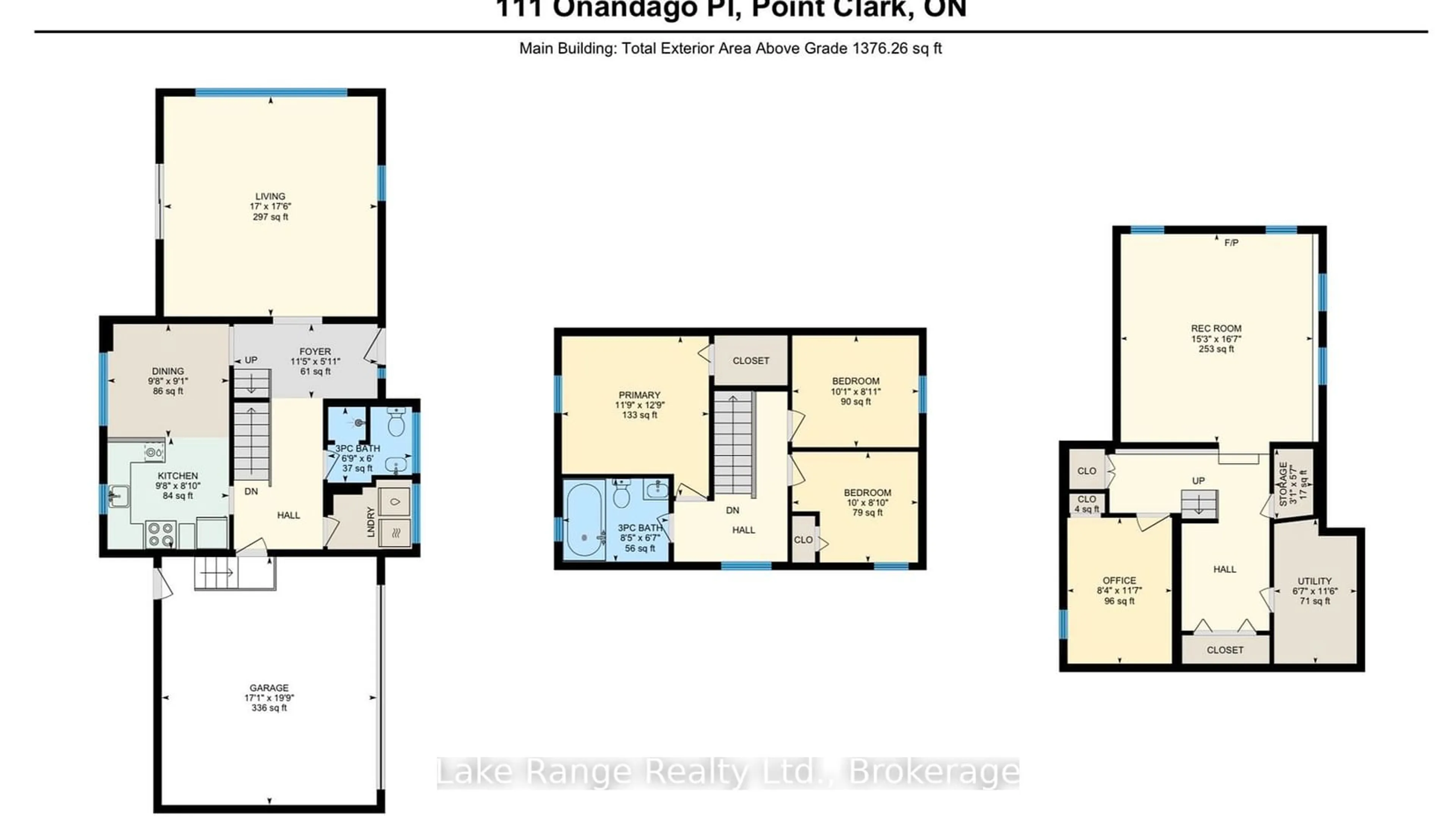 Floor plan for 111 Onandago Pl, Huron-Kinloss Ontario N2Z 2X3