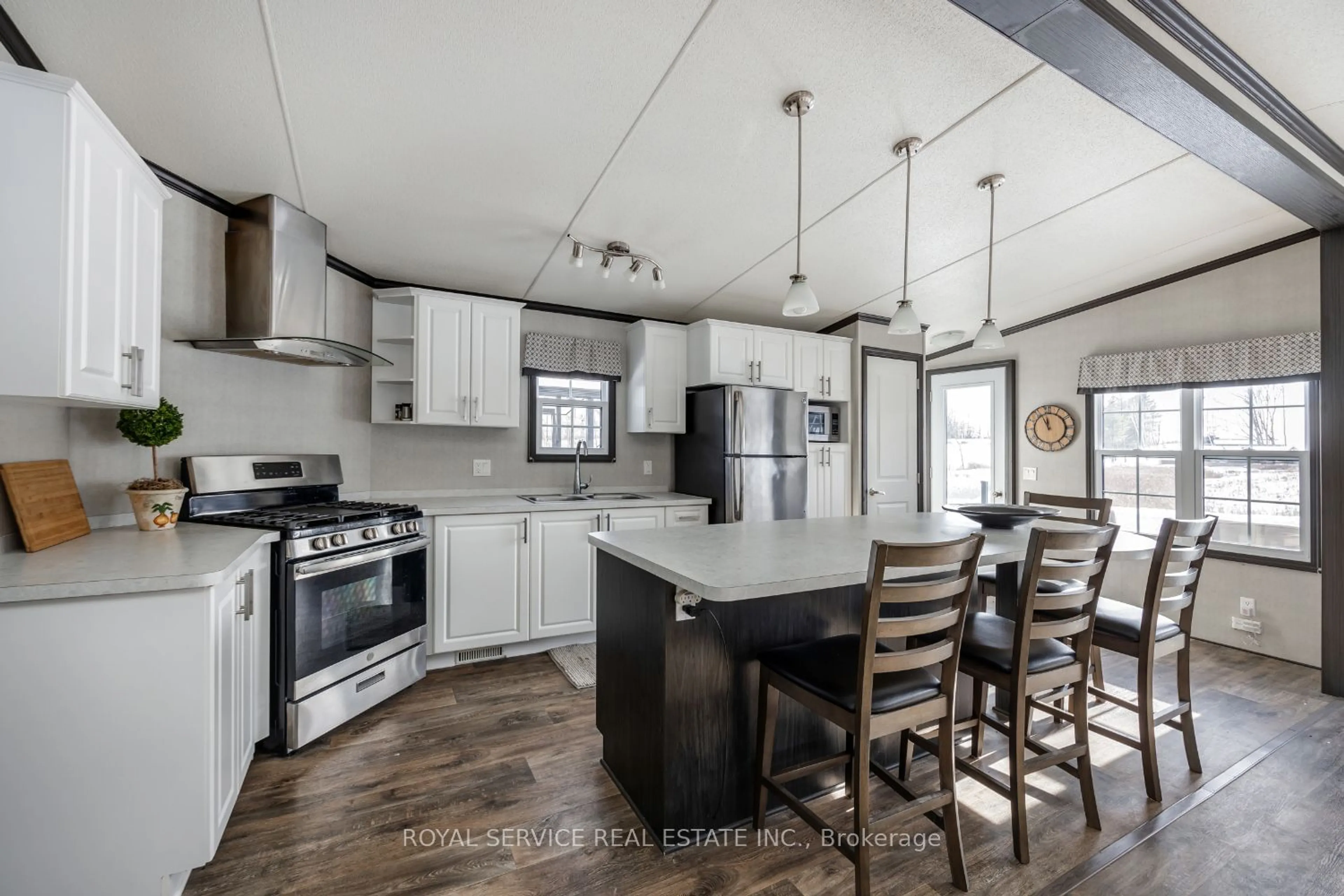 Open concept kitchen, unknown for 1235 Villiers Line #66CH, Otonabee-South Monaghan Ontario K0L 2G0