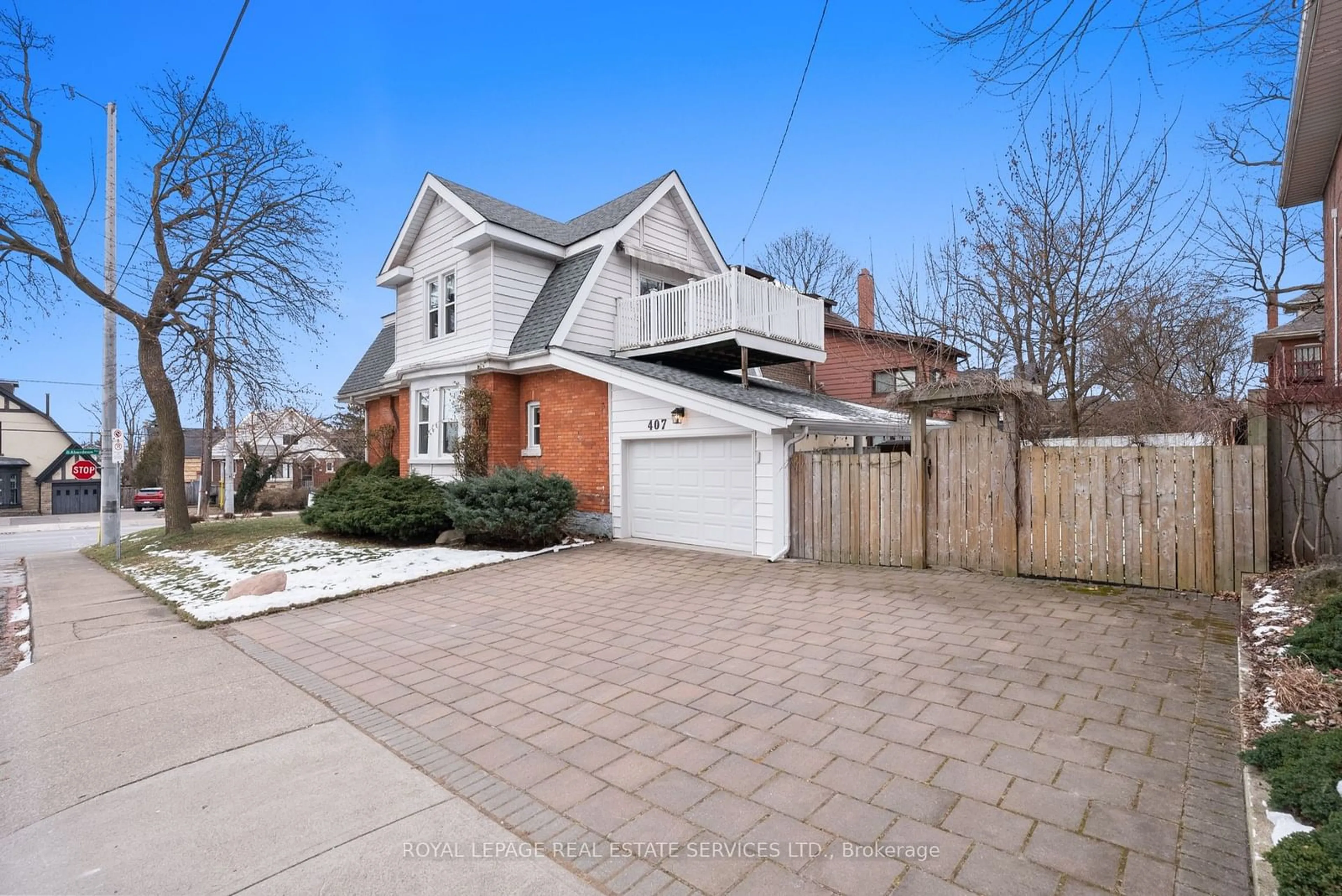 Home with brick exterior material, street for 407 Aberdeen Ave, Hamilton Ontario L8P 2R9