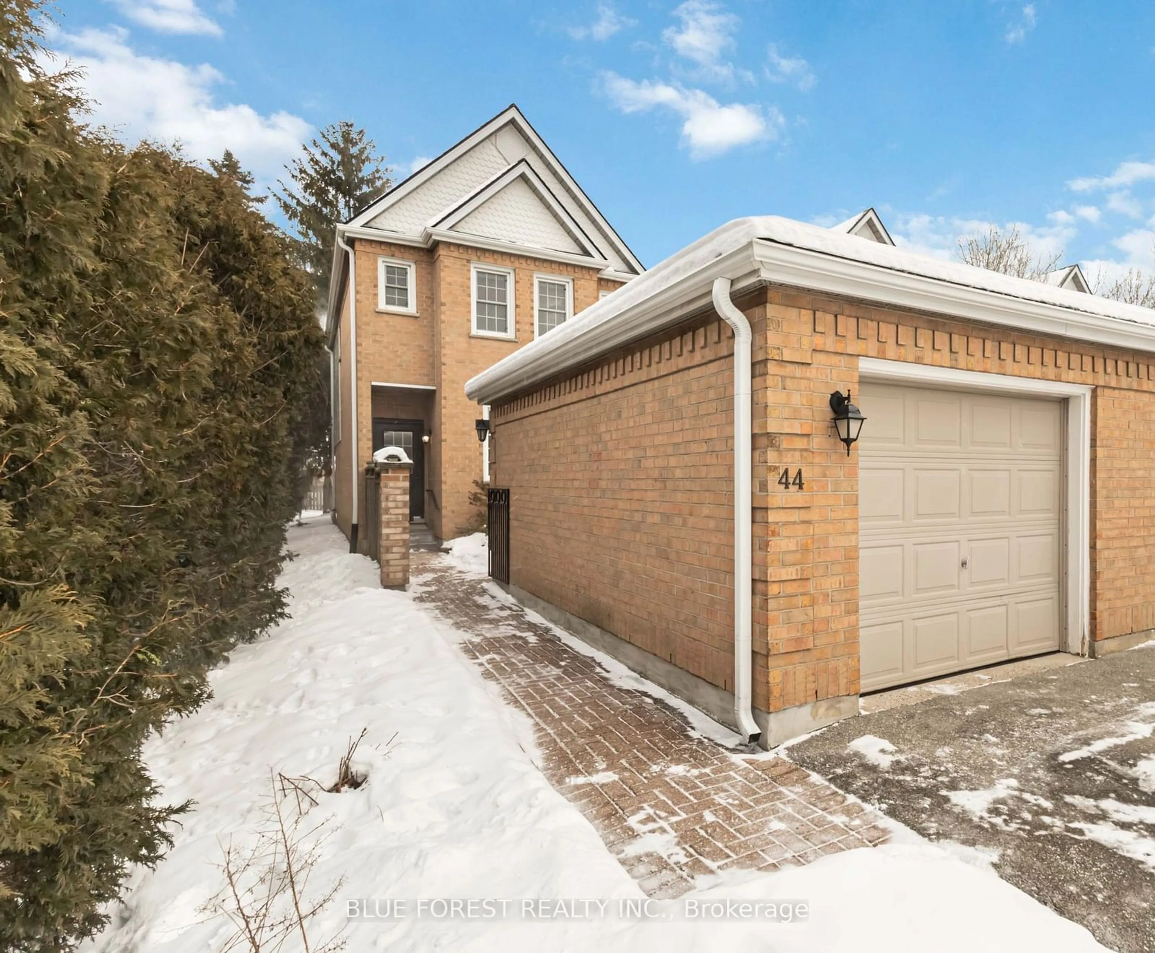 Home with brick exterior material, street for 1570 Richmond St #44, London Ontario N6G 4W2