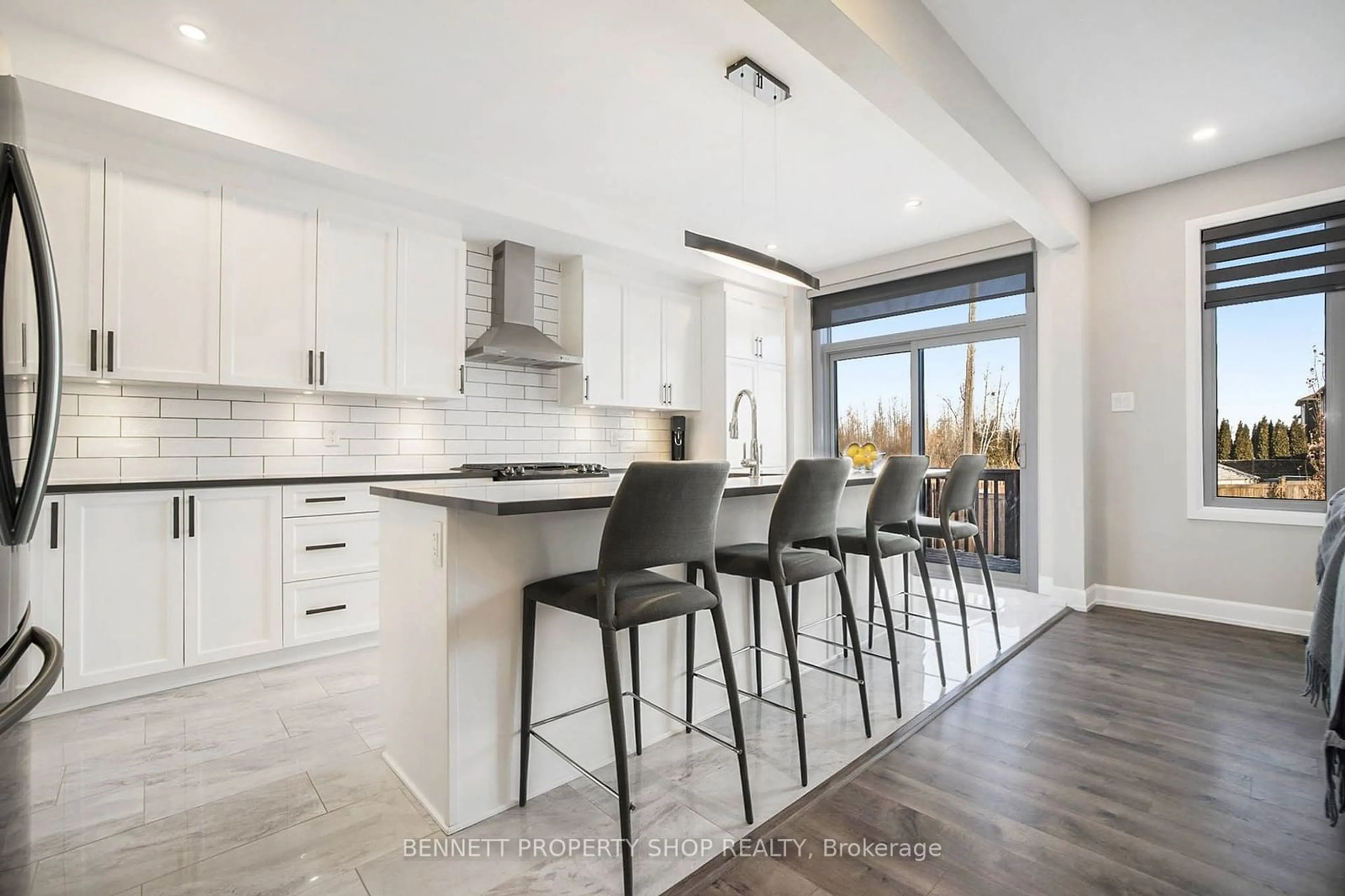 Open concept kitchen, ceramic/tile floor for 781 Samantha Eastop Ave, Stittsville - Munster - Richmond Ontario K2S 0Z9