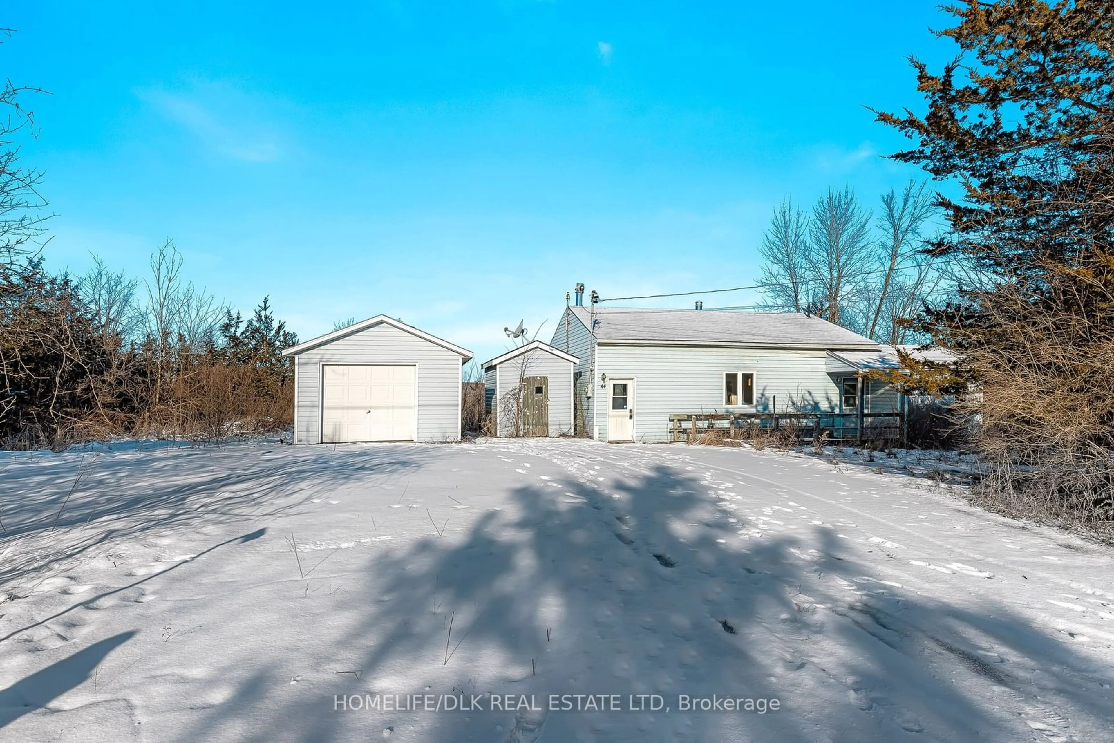 A pic from outside/outdoor area/front of a property/back of a property/a pic from drone, unknown for 44 Washburn Rd, Athens Ontario K0E 1B0