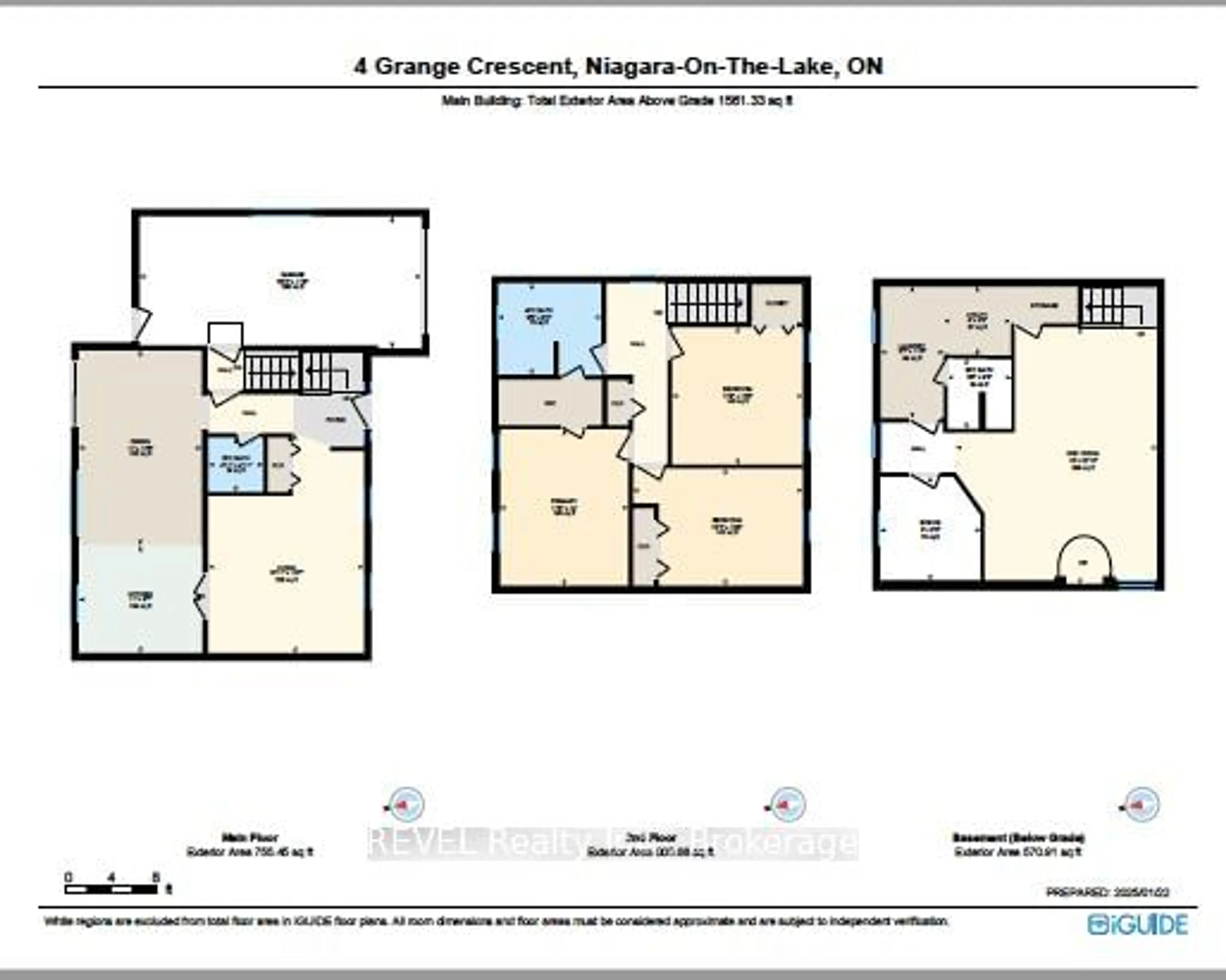 Floor plan for 4 Grange Cres, Niagara-on-the-Lake Ontario L0S 1J0