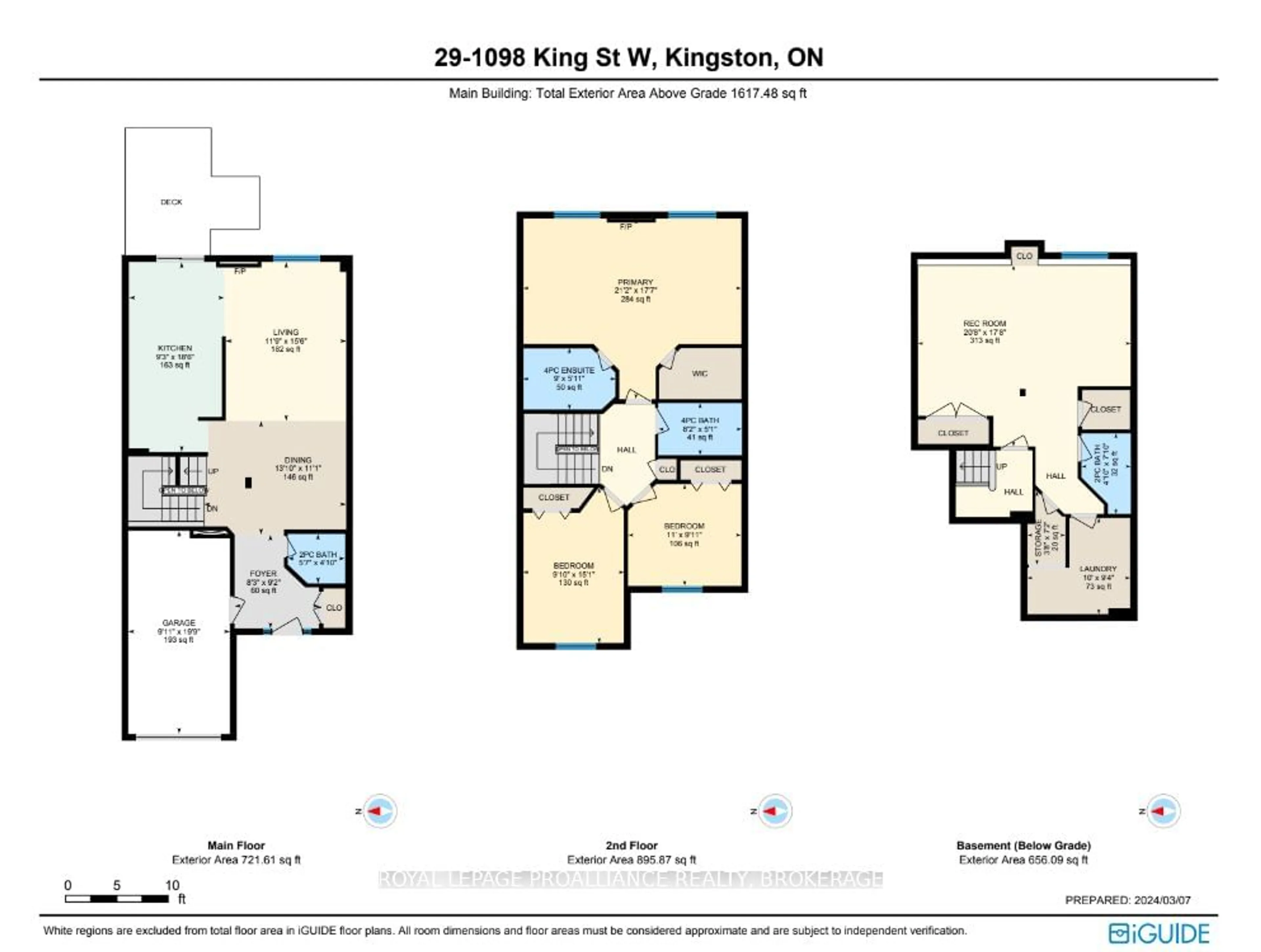 Floor plan for 1098 King St #29, Kingston Ontario K7M 8J1