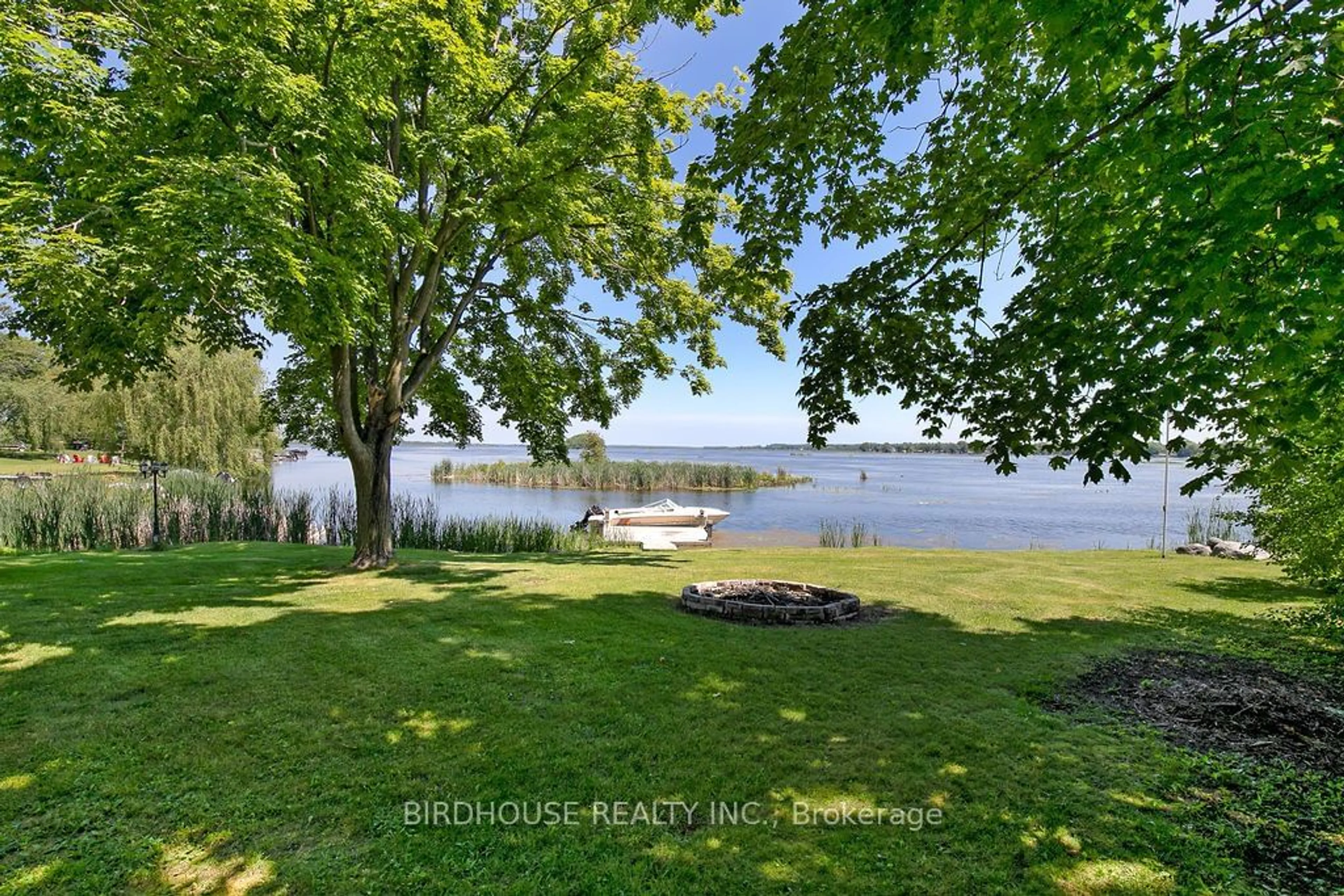 A pic from outside/outdoor area/front of a property/back of a property/a pic from drone, water/lake/river/ocean view for 24 Butternut Dr, Kawartha Lakes Ontario K9V 4R1