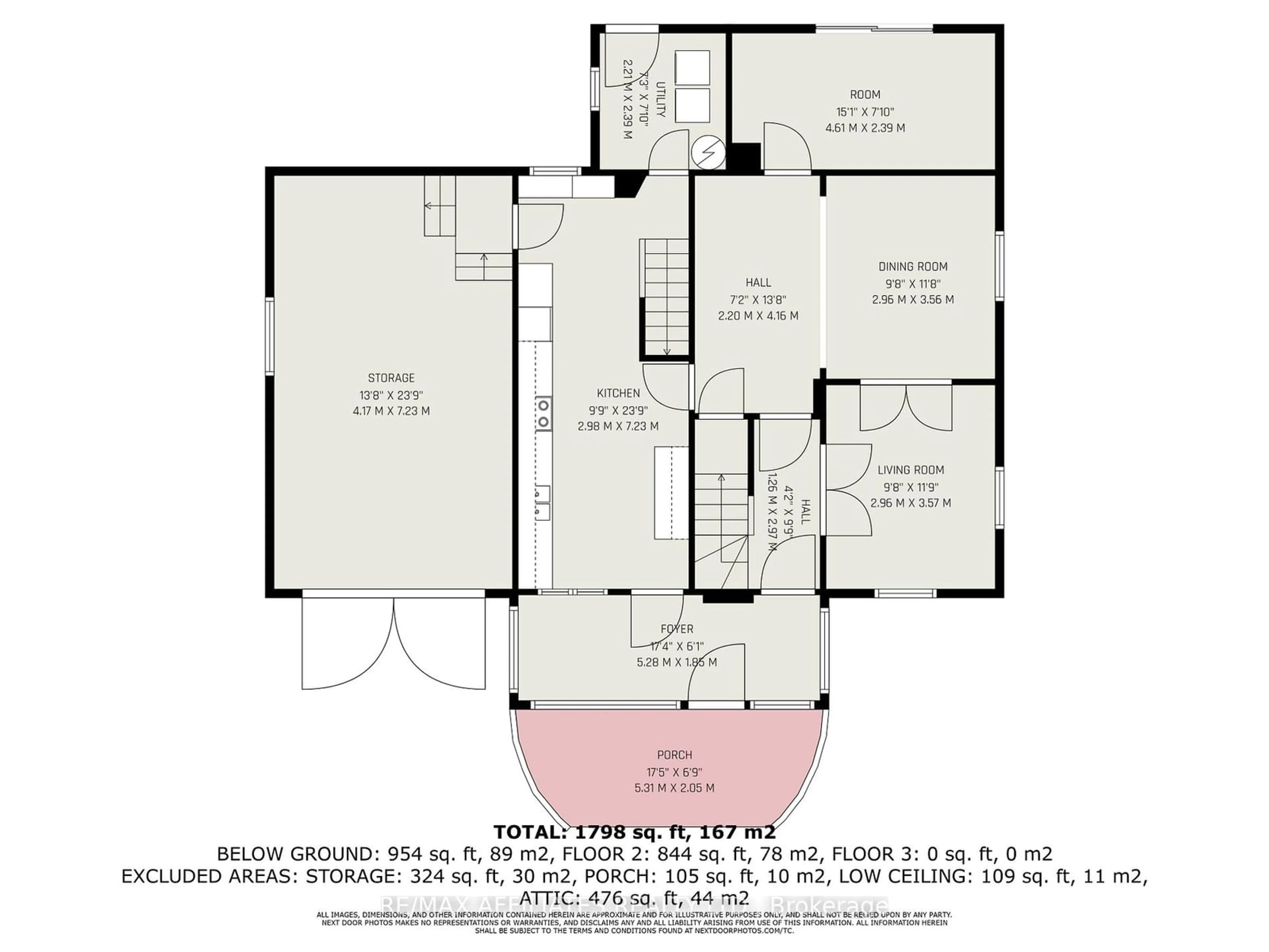 Floor plan for 447 Bridge St, Carleton Place Ontario K7C 3J2