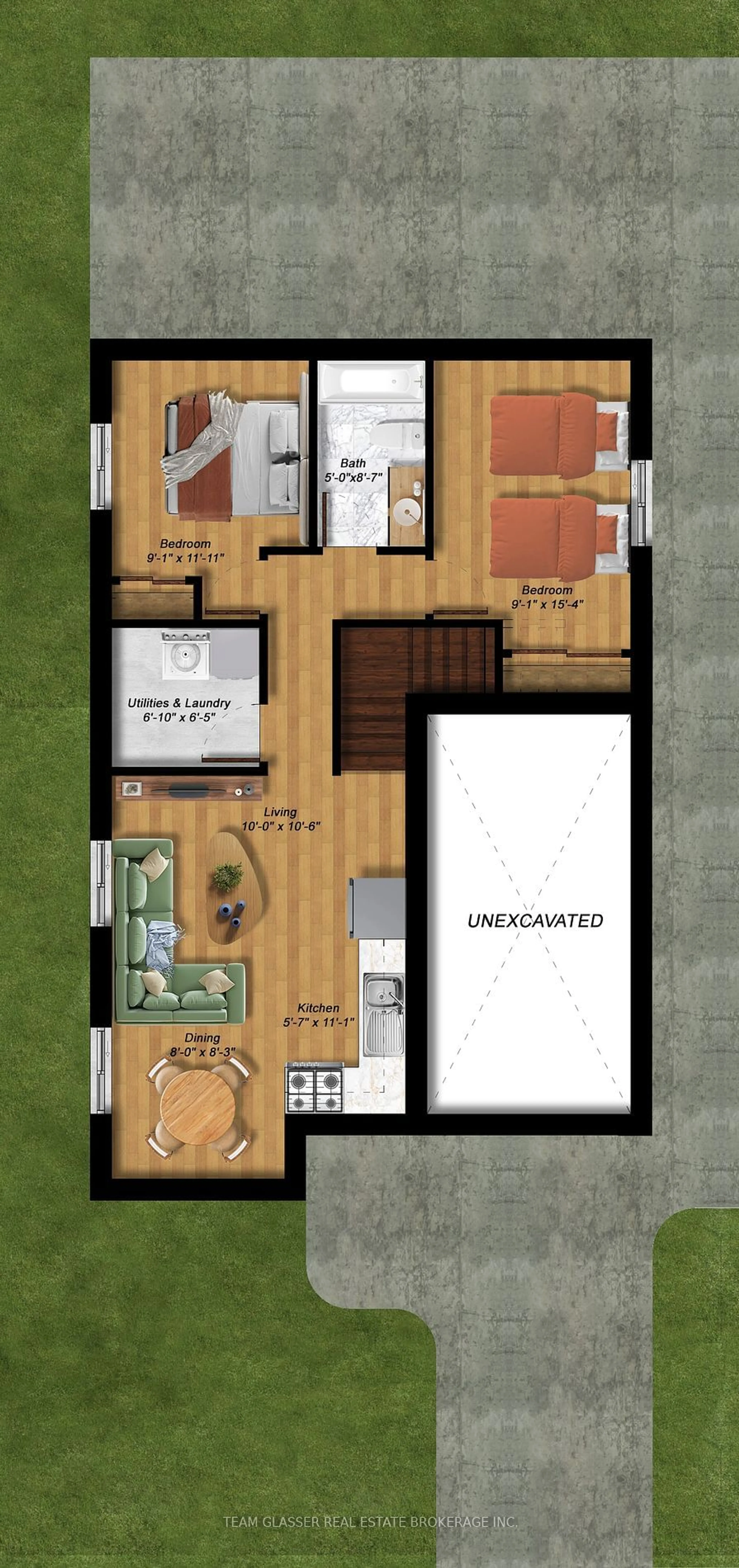 Floor plan for 4216 LIBERTY, London Ontario N6P 0L1