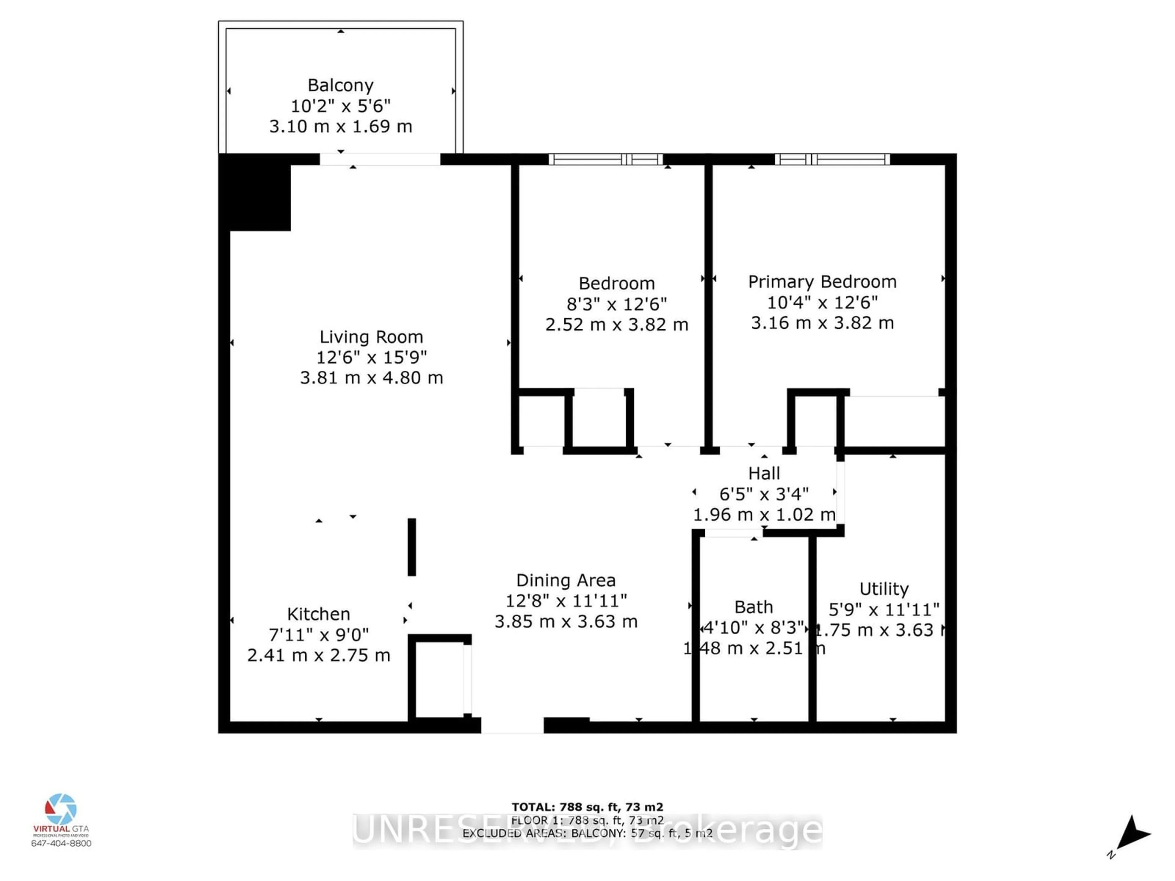 Floor plan for 103 Westminster Cres #404, Centre Wellington Ontario N1M 0C6