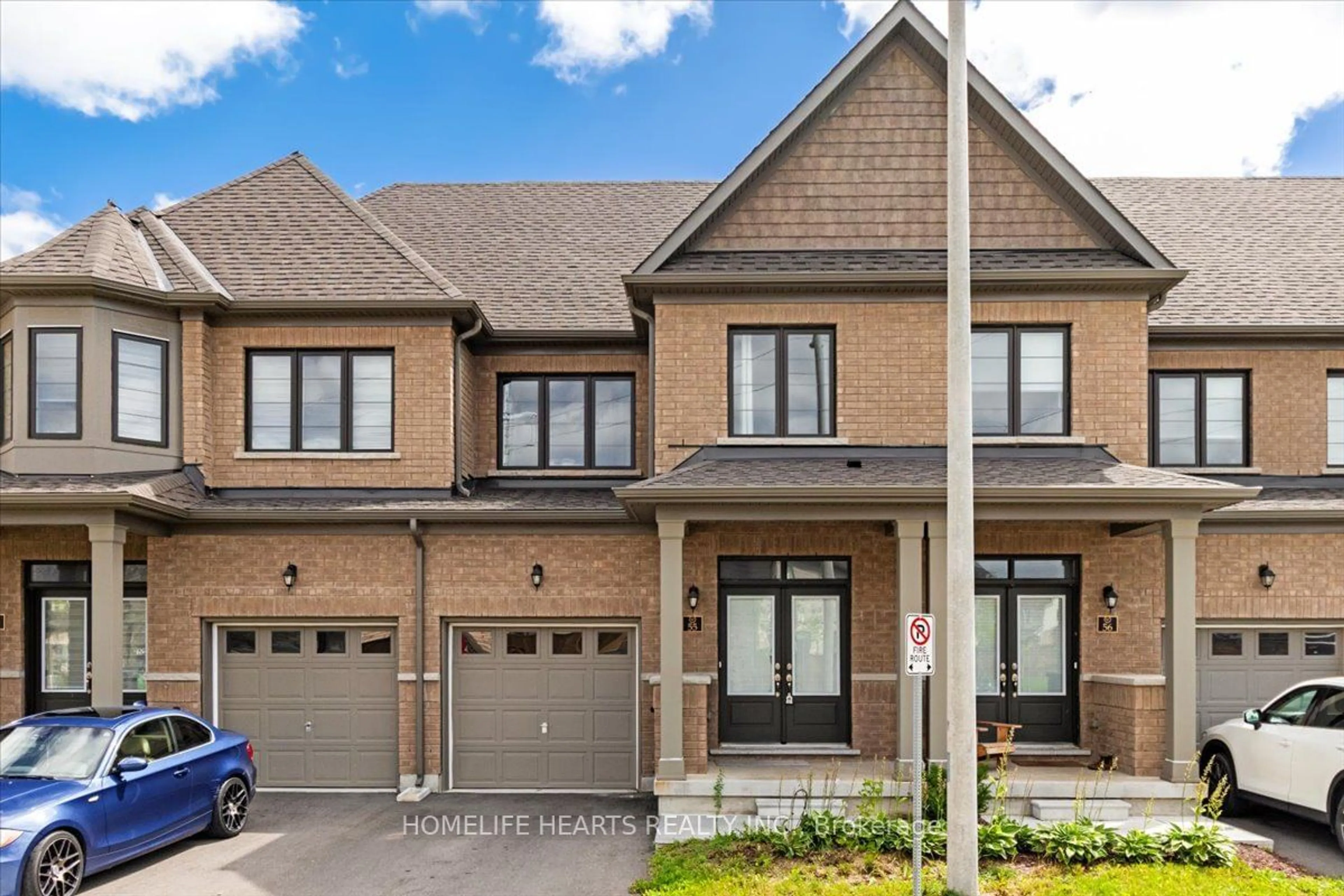 Home with brick exterior material, street for 166 Deerpath Dr #55, Guelph Ontario N1K 0E2