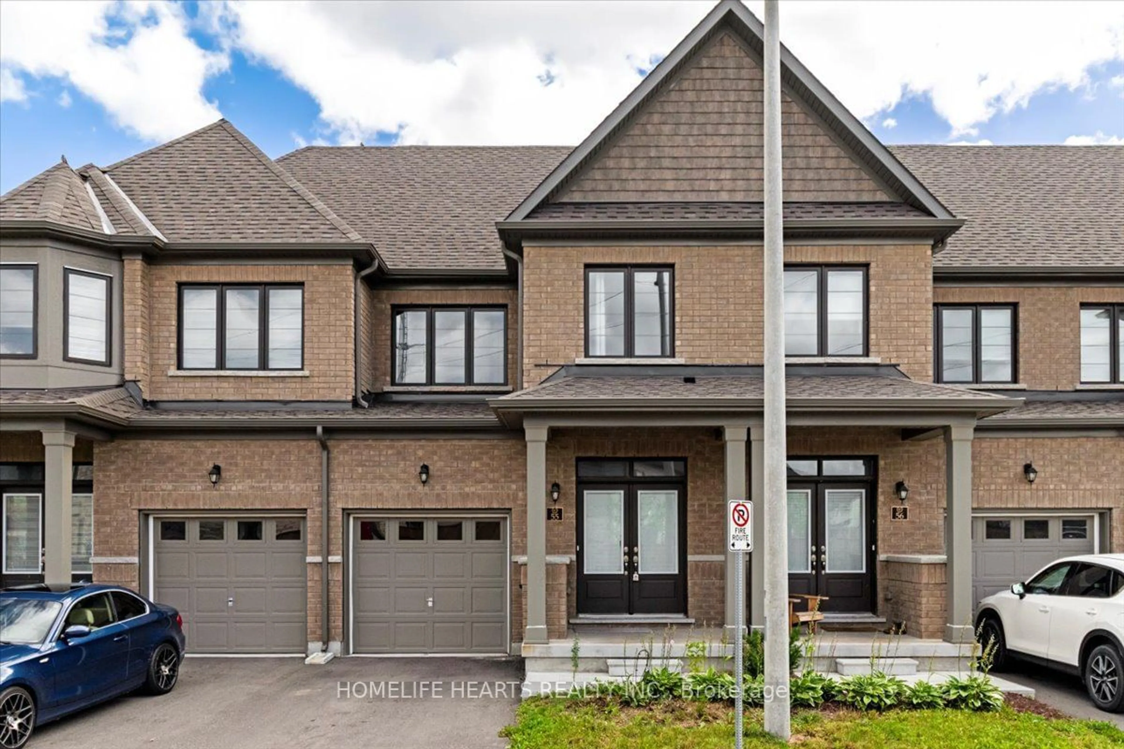 Home with brick exterior material, street for 166 Deerpath Dr #55, Guelph Ontario N1K 0E2