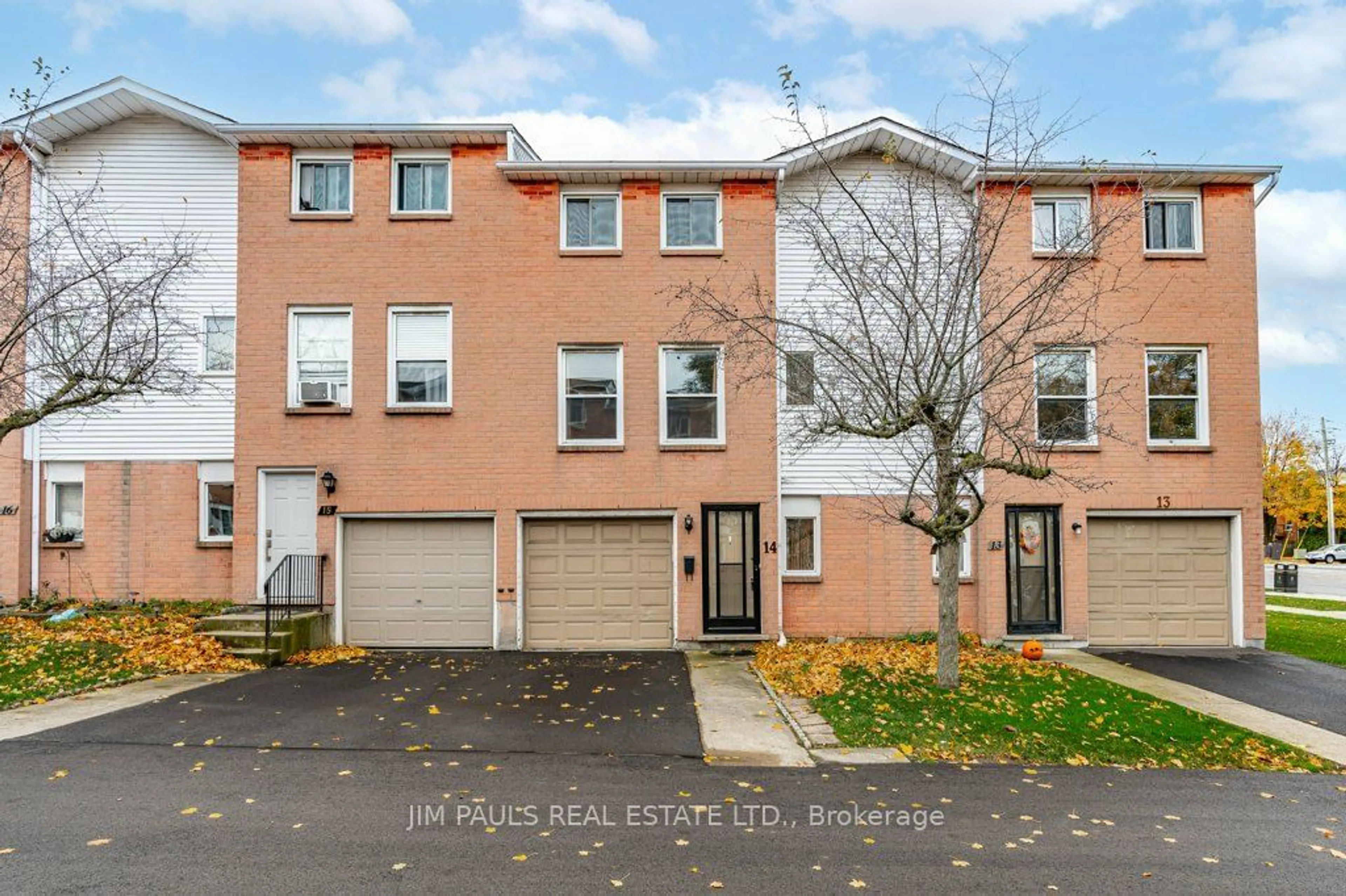 A pic from outside/outdoor area/front of a property/back of a property/a pic from drone, street for 1255 Upper Gage Ave #14, Hamilton Ontario L8W 3C7