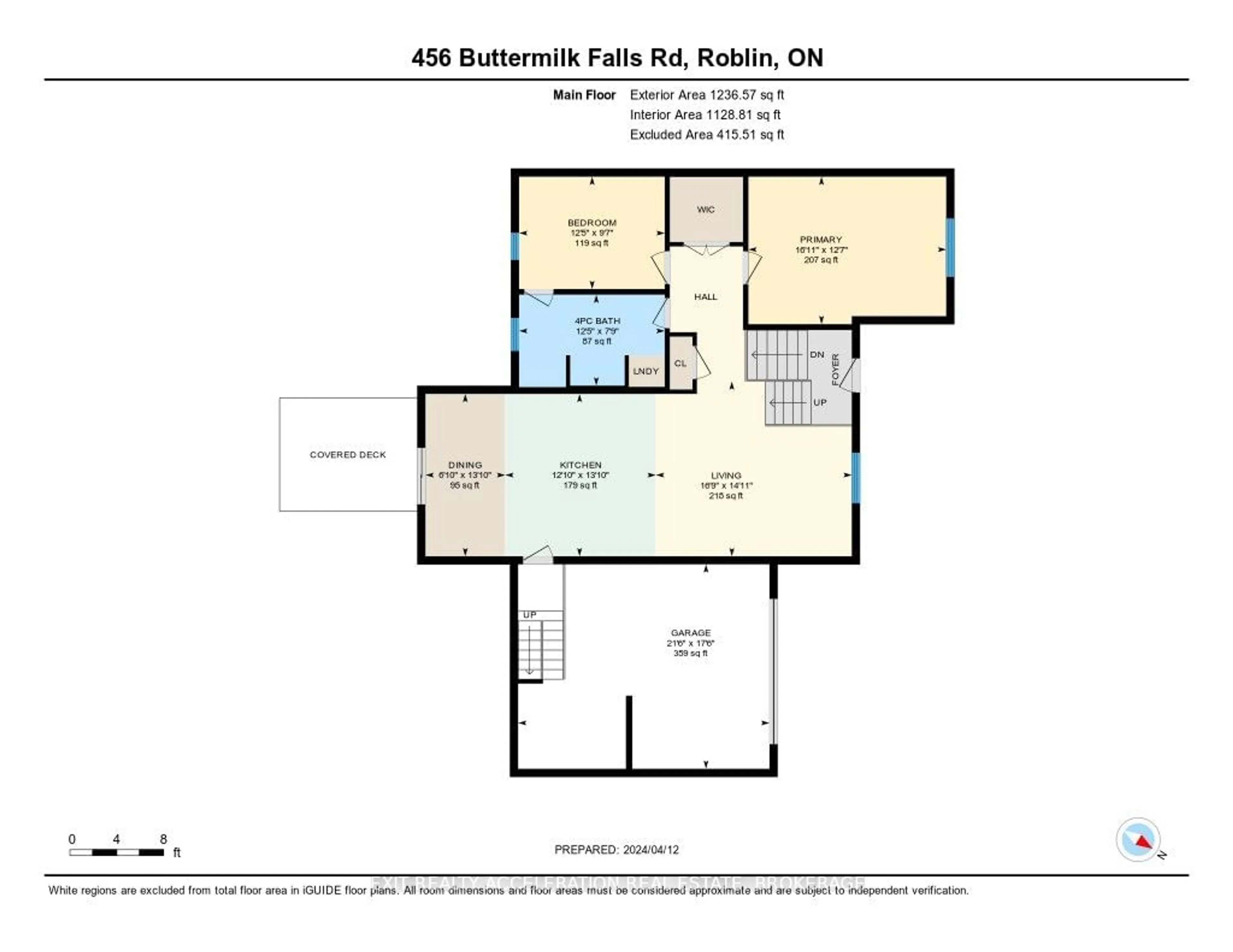 Floor plan for 456 Buttermilk Falls Rd, Greater Napanee Ontario K0K 2W0