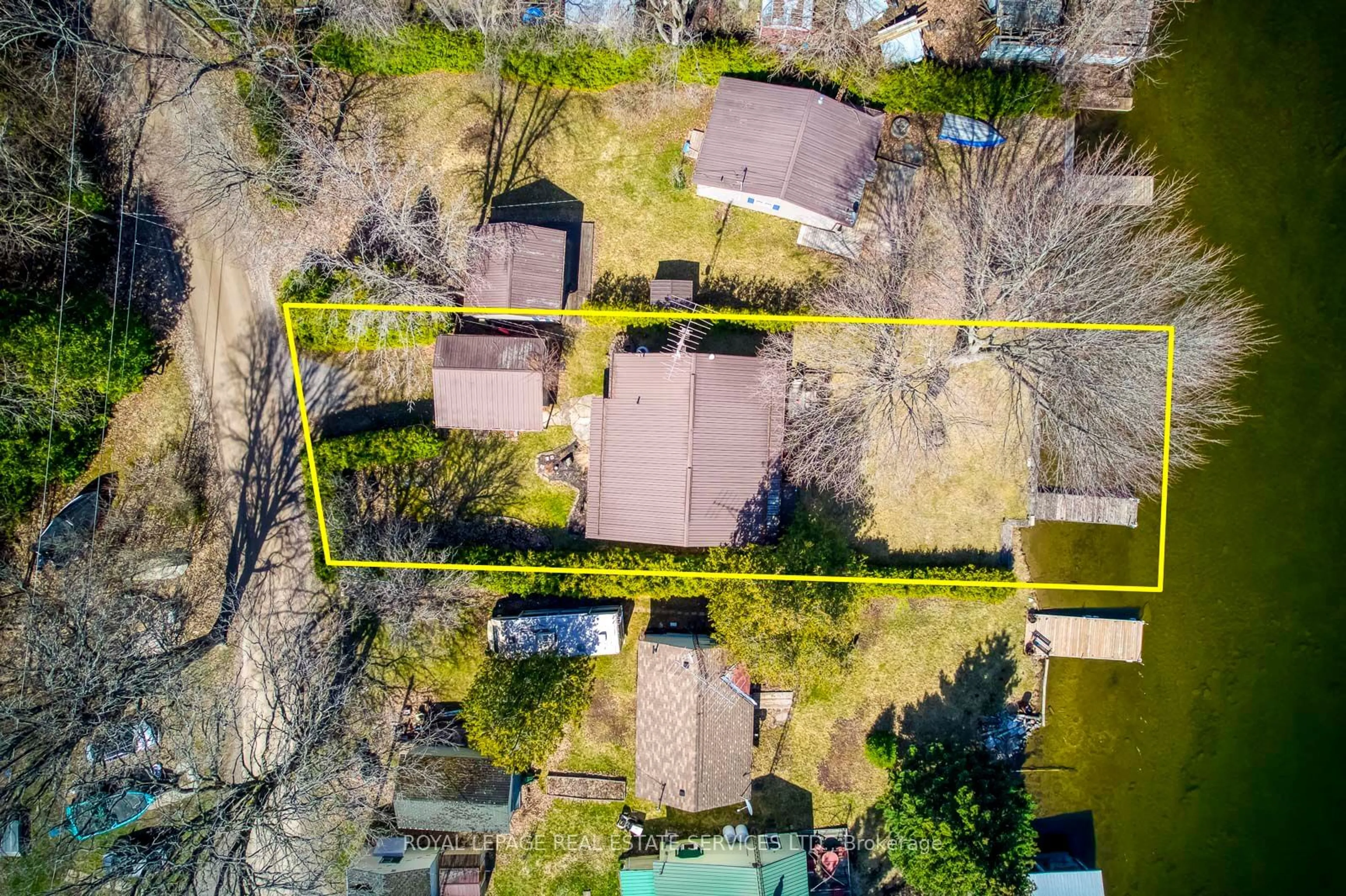 A pic from outside/outdoor area/front of a property/back of a property/a pic from drone, street for 198 Centennial Lane, Trent Hills Ontario K0L 2Z0