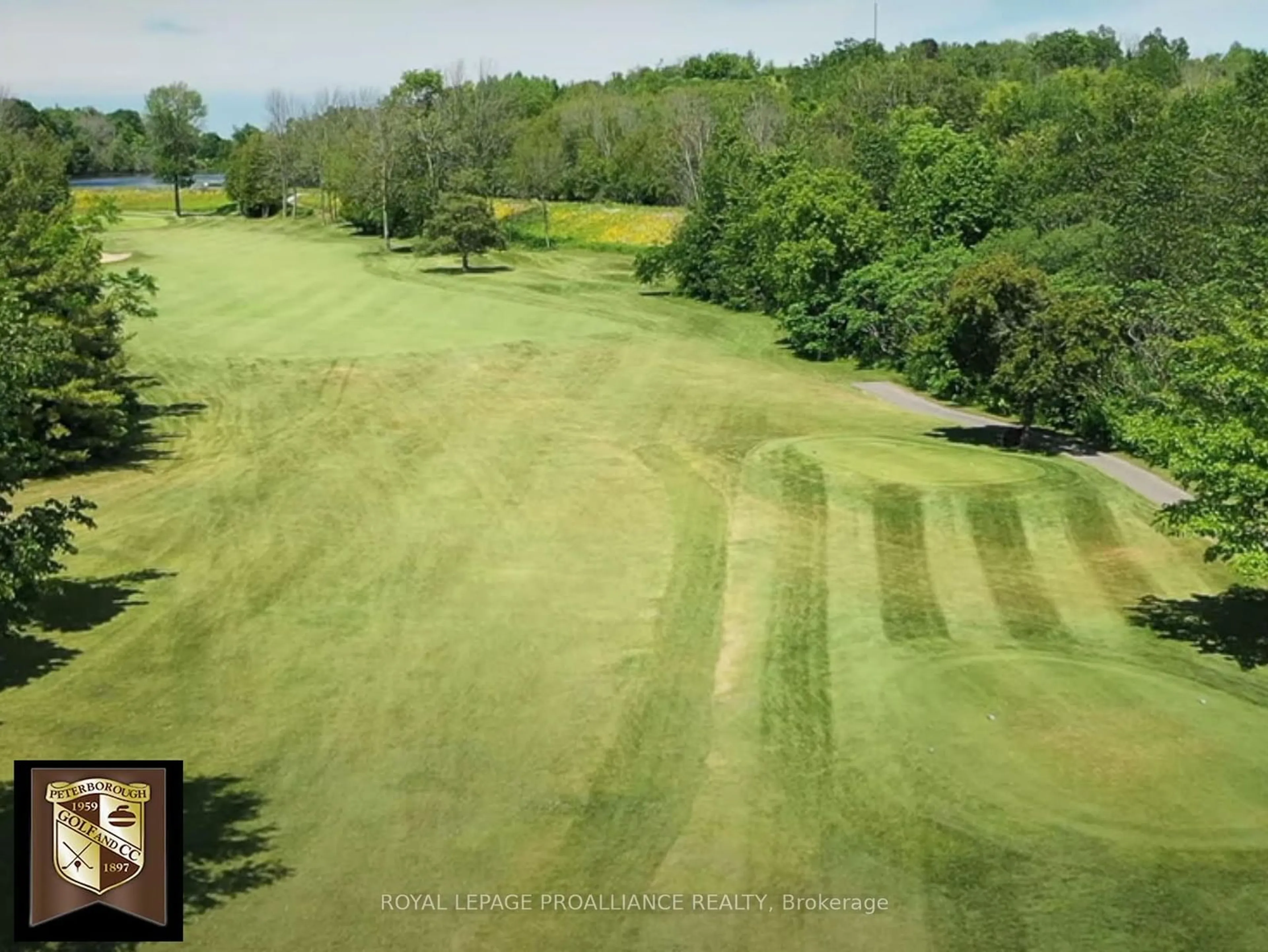 A pic from outside/outdoor area/front of a property/back of a property/a pic from drone, water/lake/river/ocean view for 300 Franmor Dr #7, Peterborough Ontario K9H 7R1