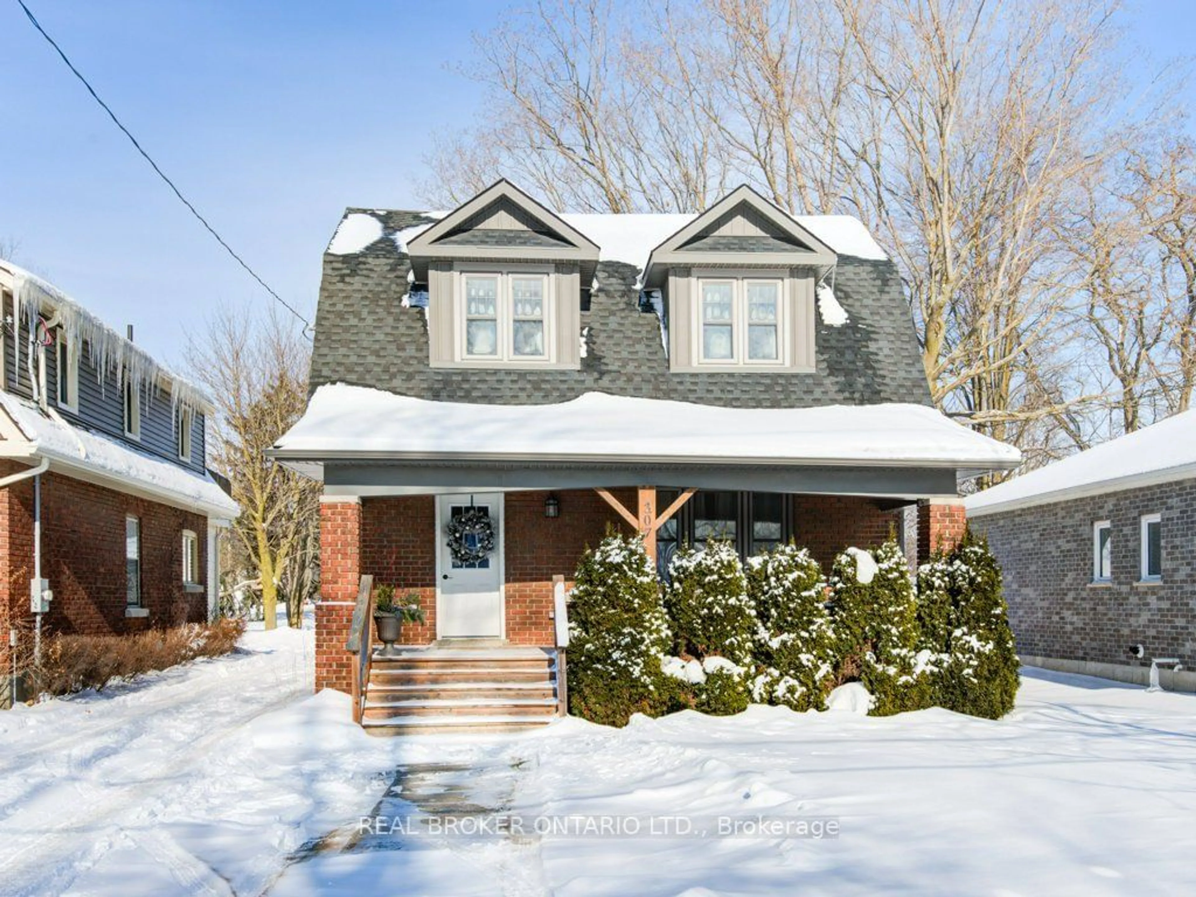 Home with brick exterior material, street for 307 Elizabeth St, St. Marys Ontario N4X 1A5