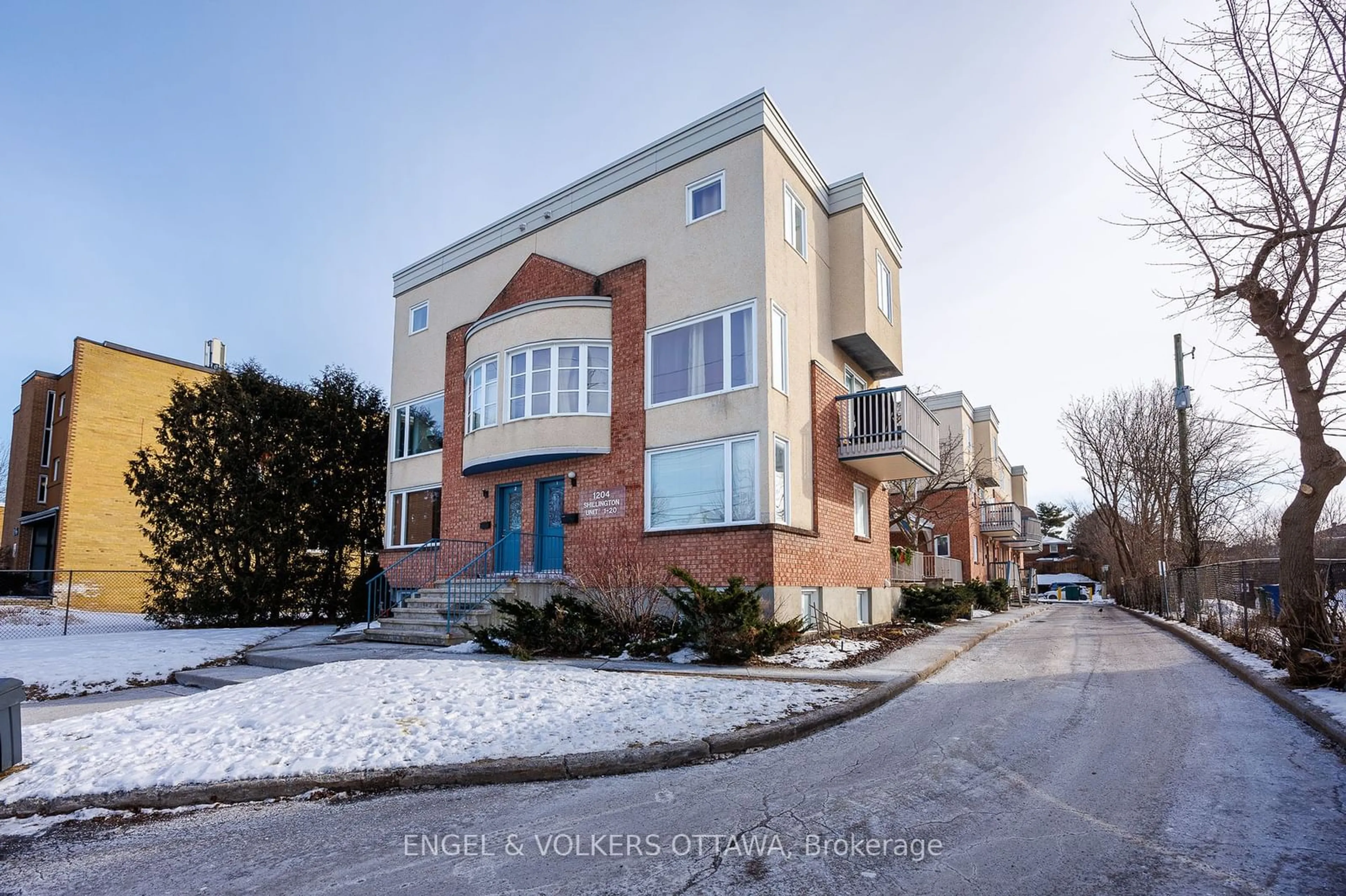 Home with brick exterior material, street for 1204 SHILLINGTON Ave #2, Carlington - Central Park Ontario K1Z 7Z4