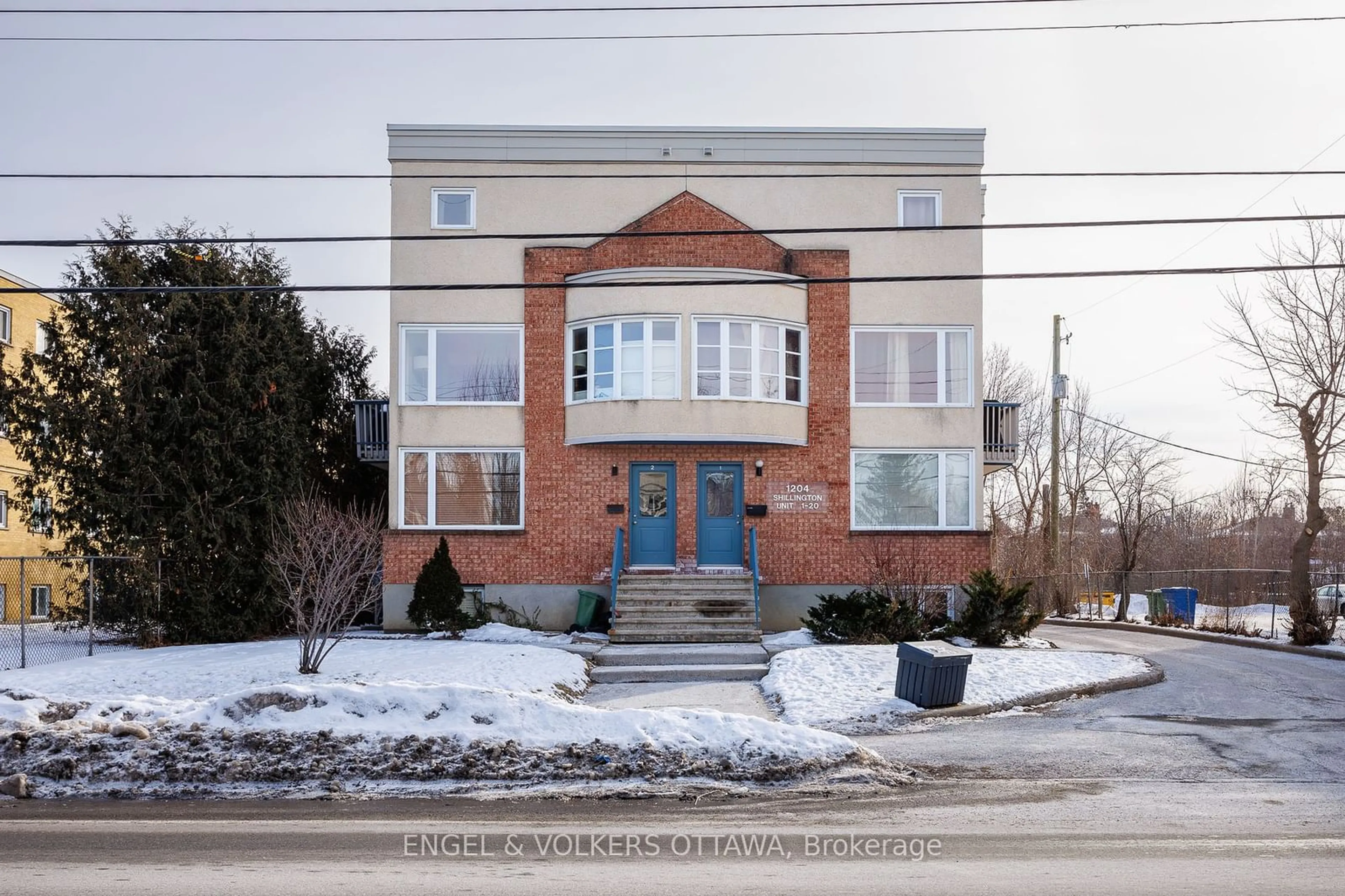 Home with brick exterior material, building for 1204 SHILLINGTON Ave #2, Carlington - Central Park Ontario K1Z 7Z4