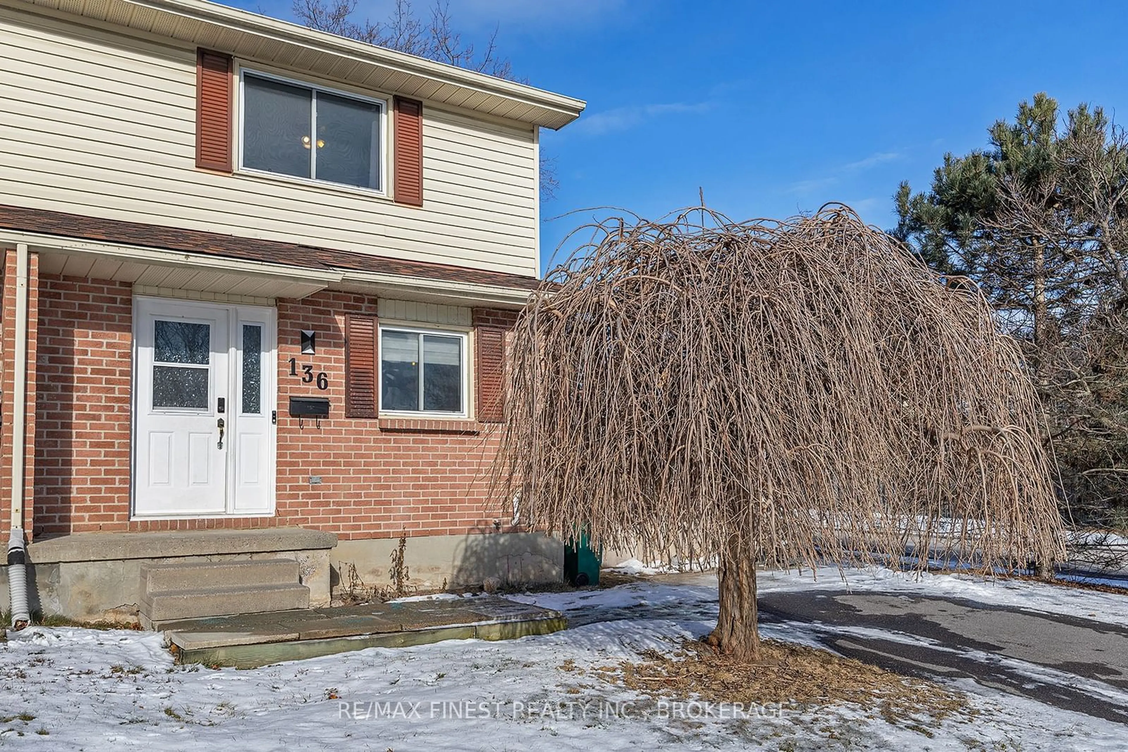 Home with brick exterior material, street for 136 Jean Worrell Cres, Kingston Ontario K7K 6T4