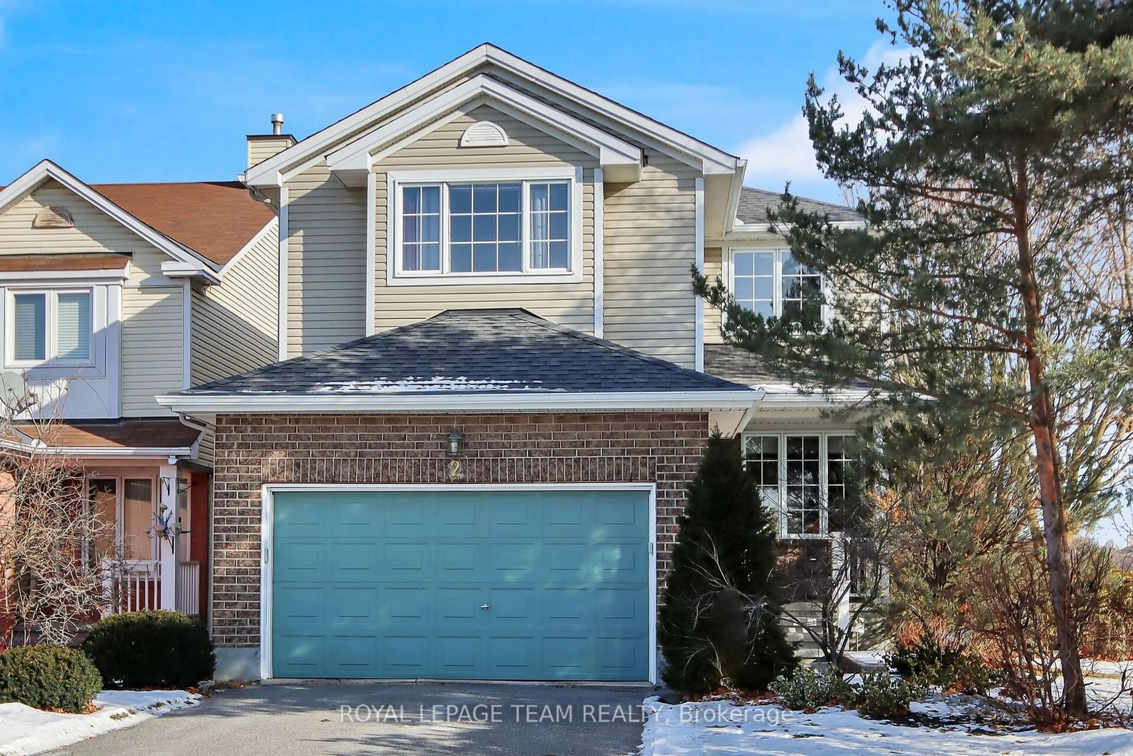 Home with brick exterior material, street for 2 Inverary Dr, Kanata Ontario K2K 2R9